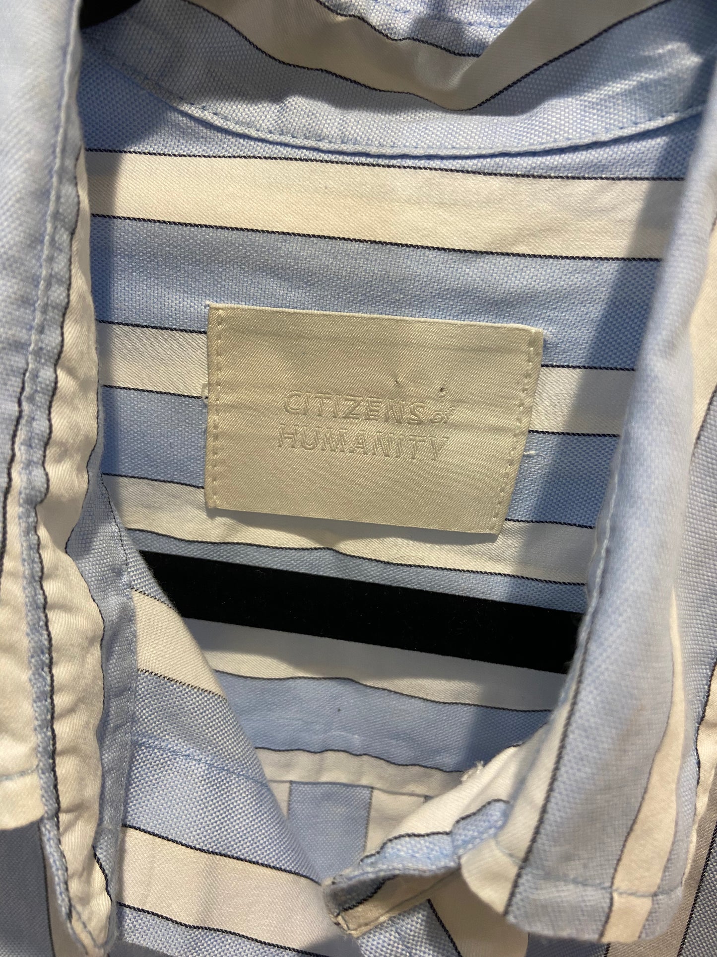 Citizens of Humanity Kayla Striped Button Down Shirt size XS