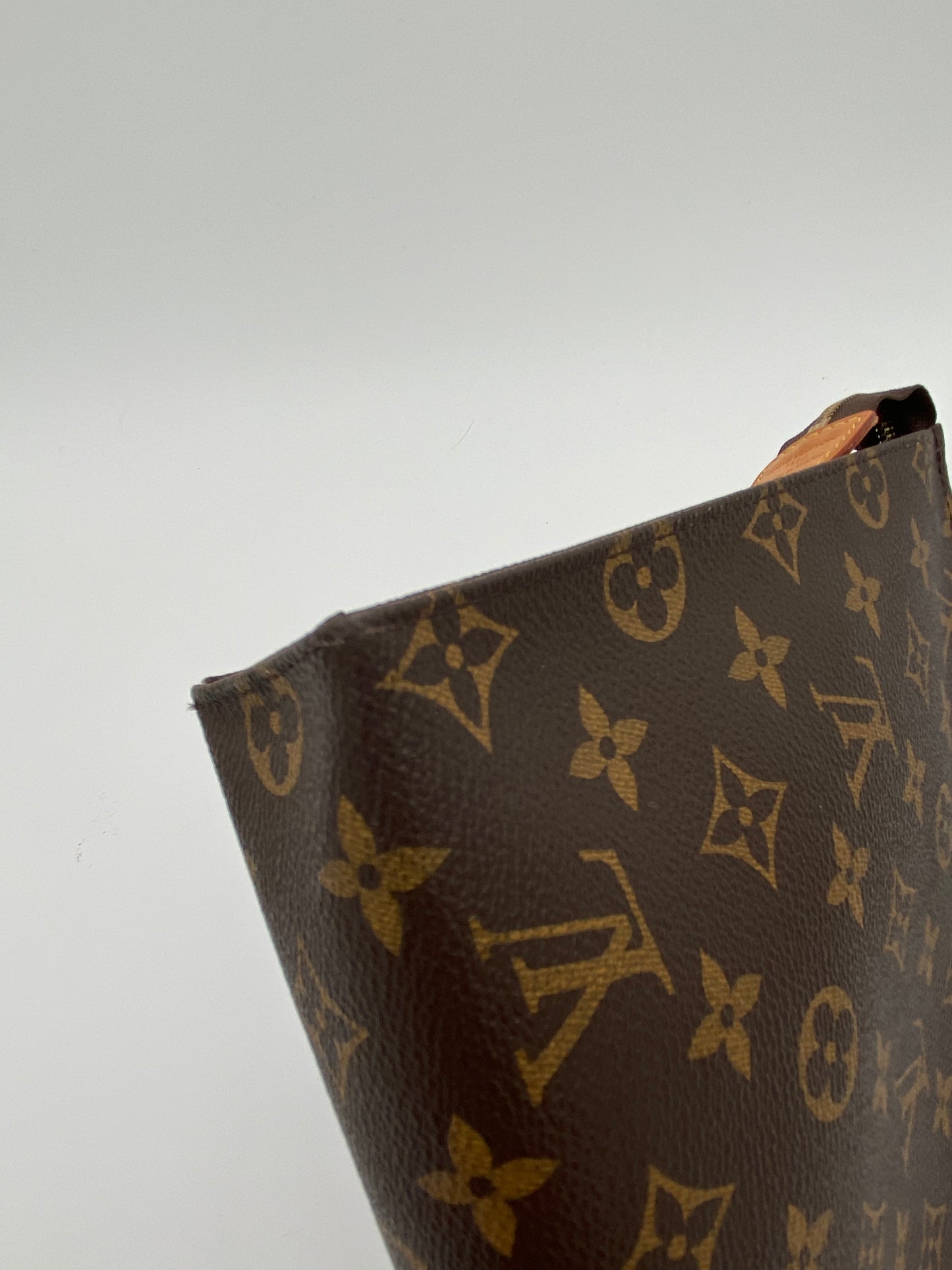 Louis Vuitton Toiletry Monogram Pouch T26 Brown Canvas SA0118