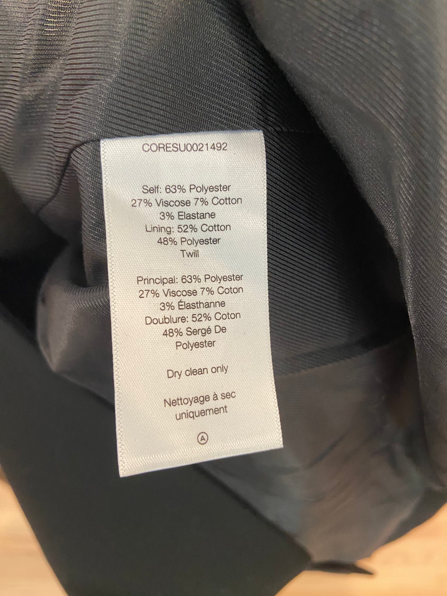 Veronica Beard Miller Dickey Blazer Jacket in Black size 4