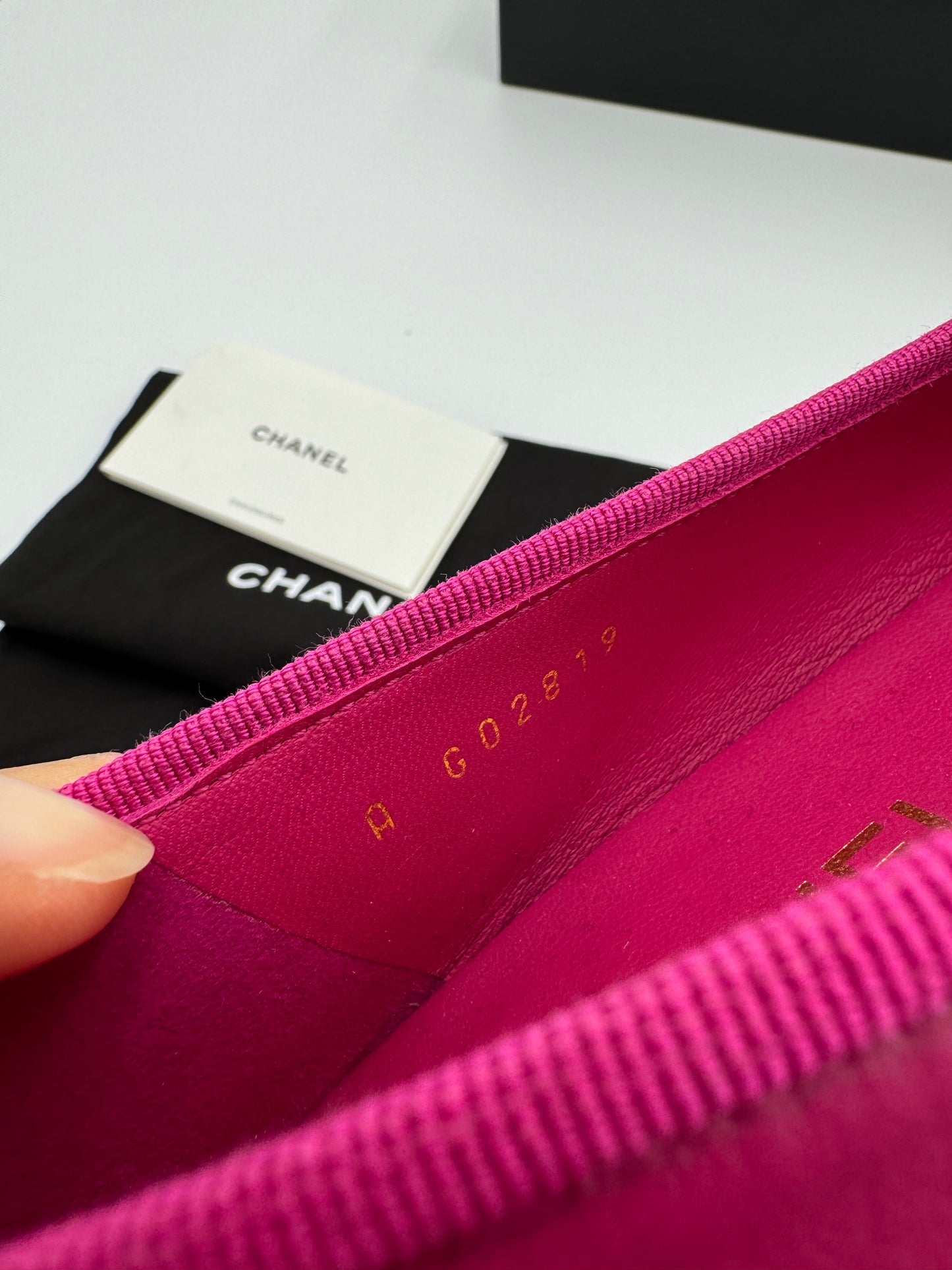 Chanel Lambskin Ballerina Flats size 38