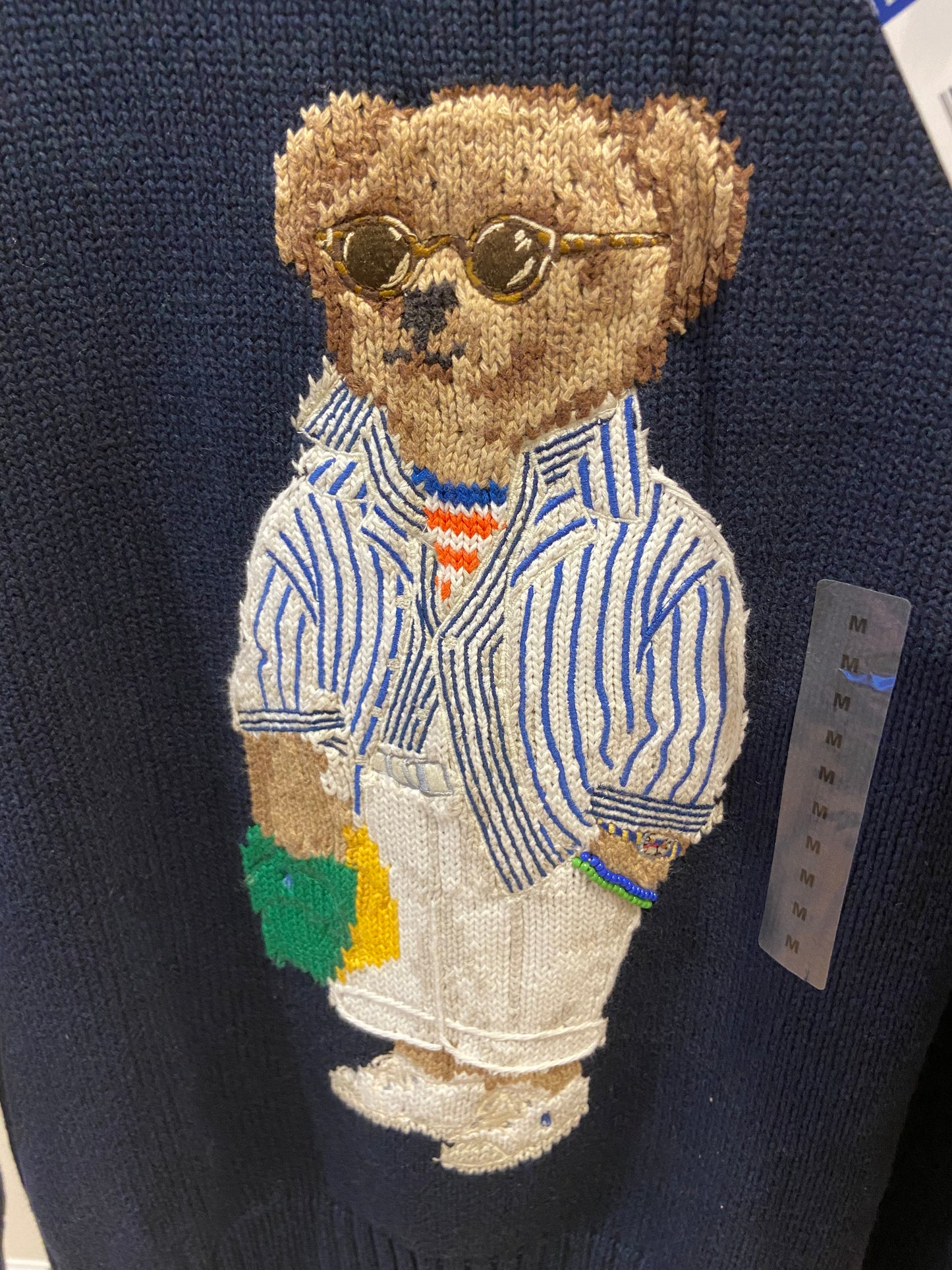 Polo Ralph Lauren Polo Bear Cotton Crewneck Sweater size M