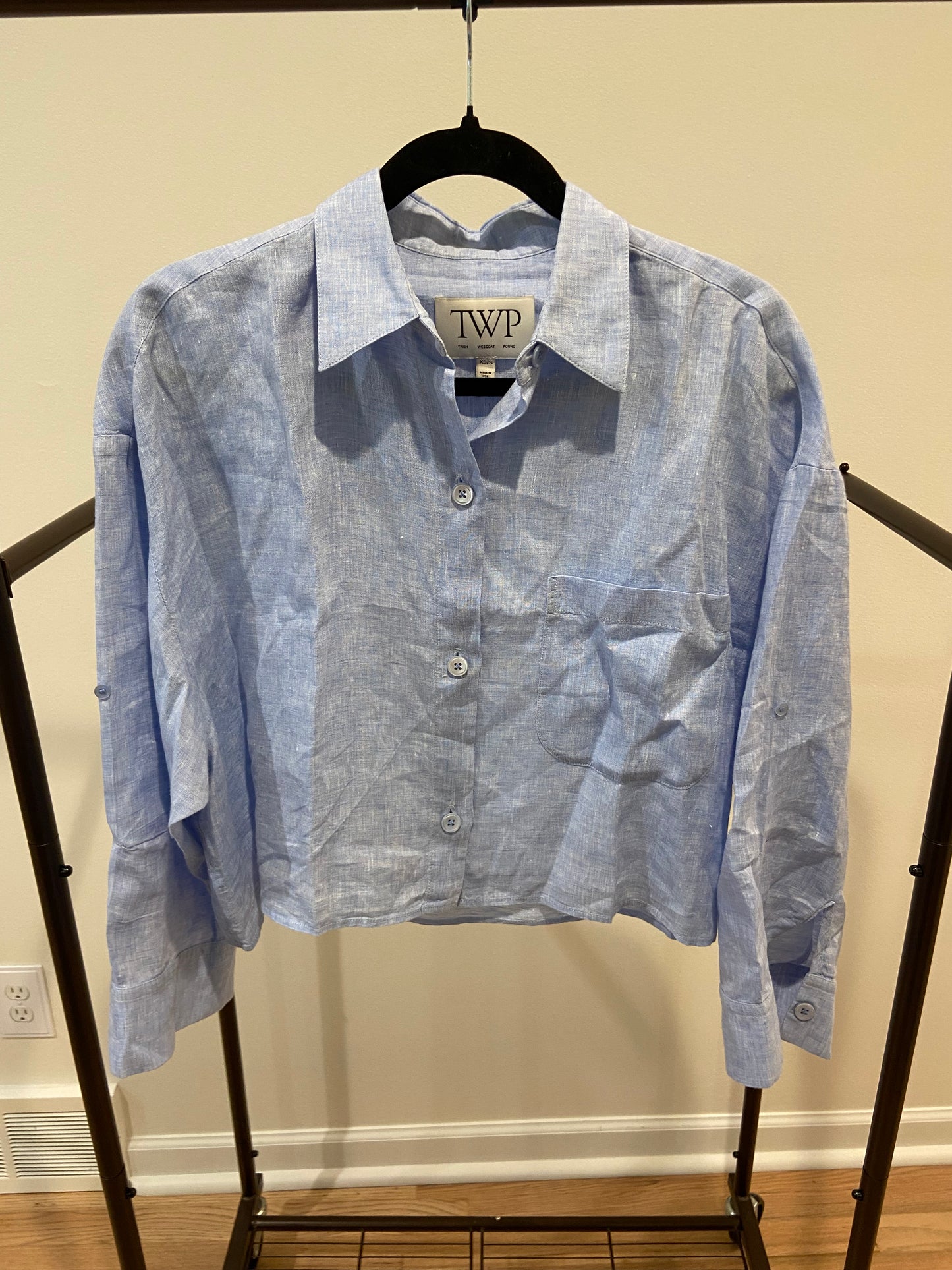 TWP Next Ex Shirt in Delave Linen size XS / S