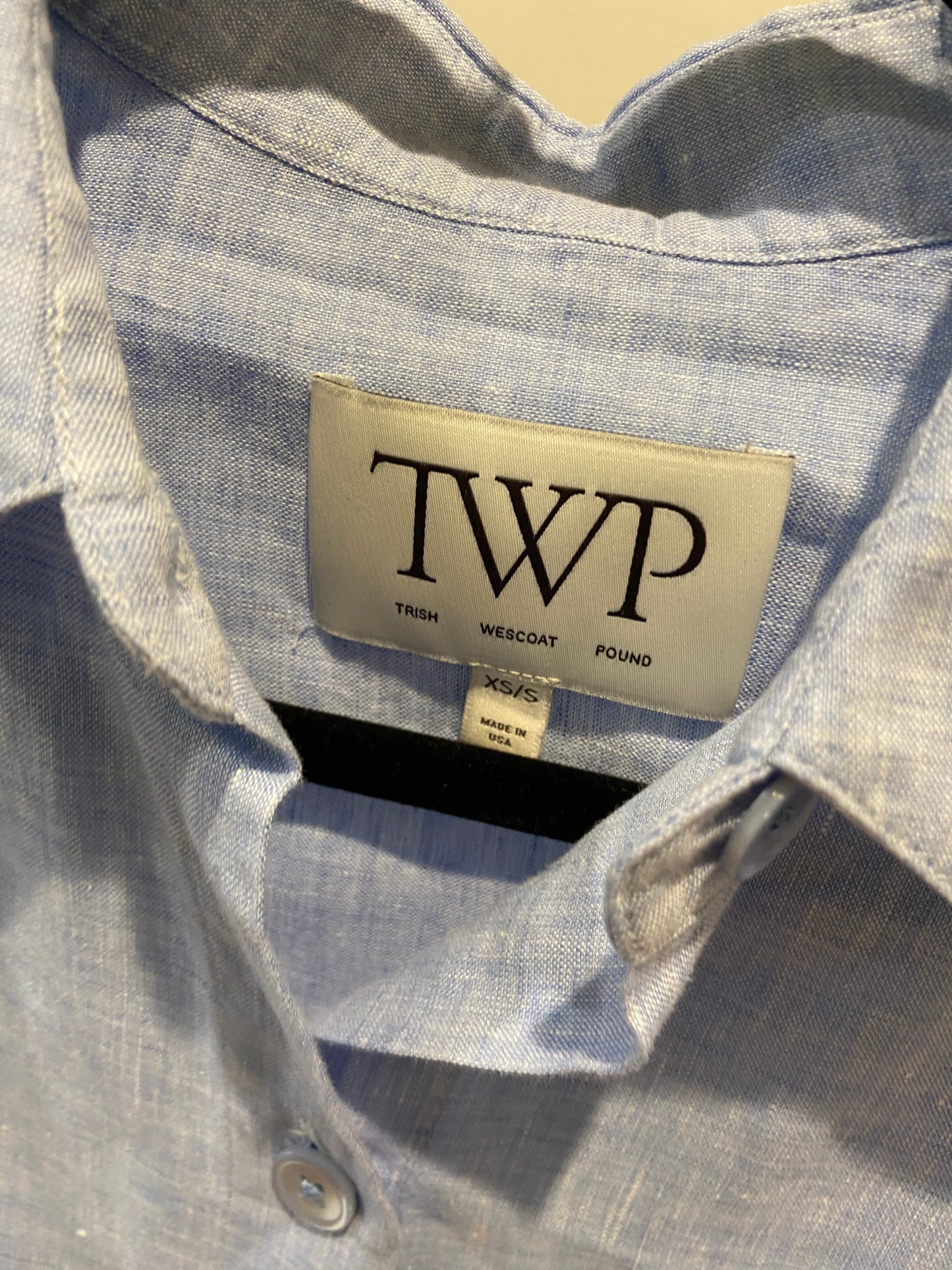 TWP Next Ex Shirt in Delave Linen size XS / S