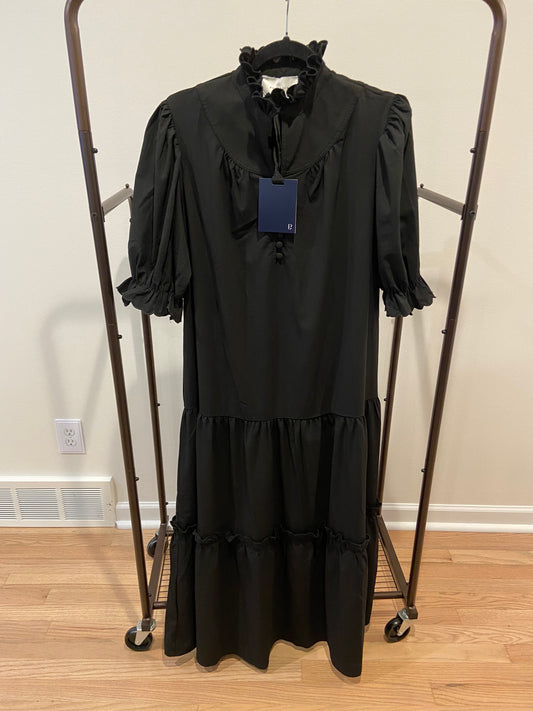 Pomander Place Black Selena Maxi Dress size L