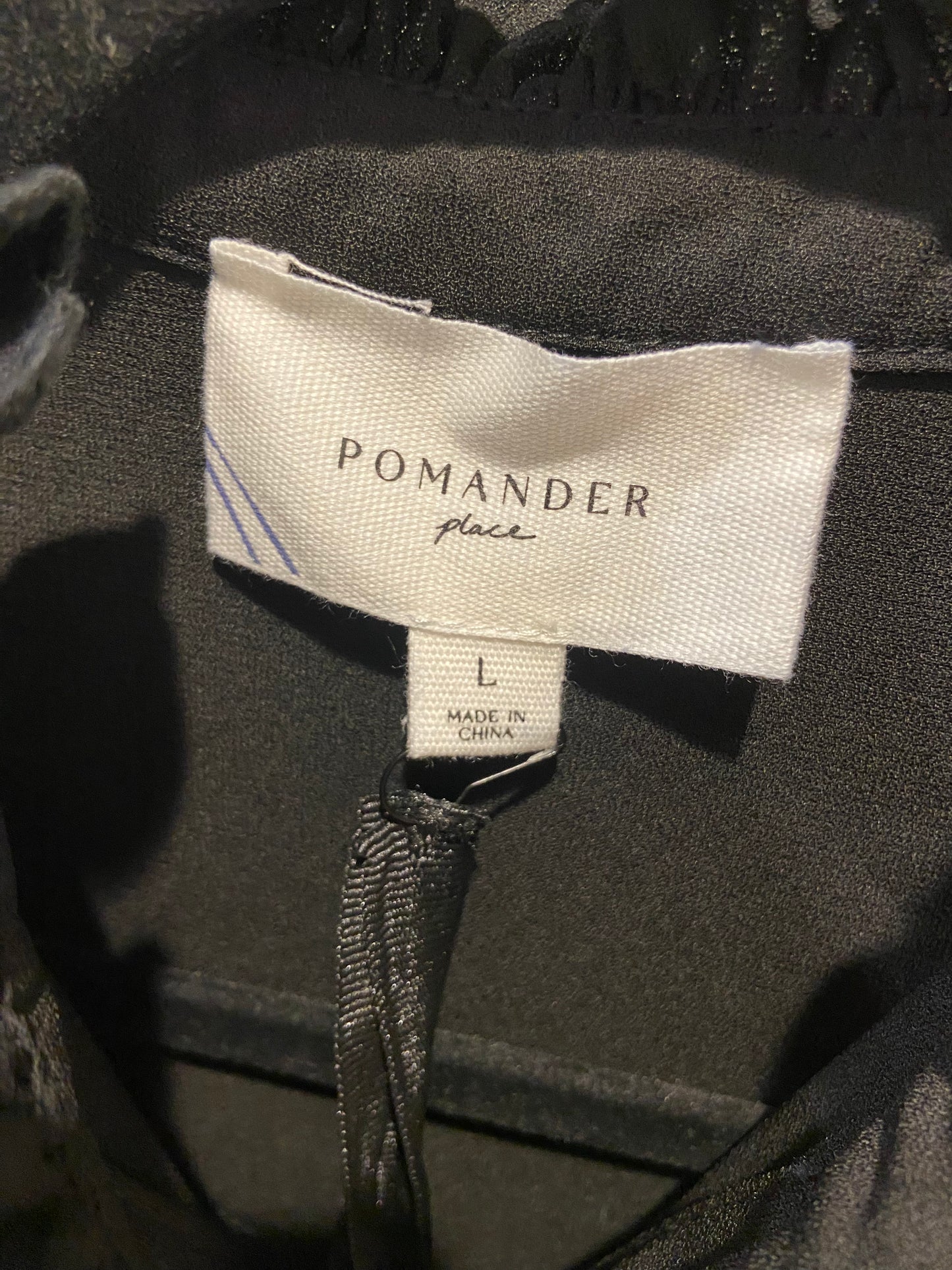 Pomander Place Black Selena Maxi Dress size L