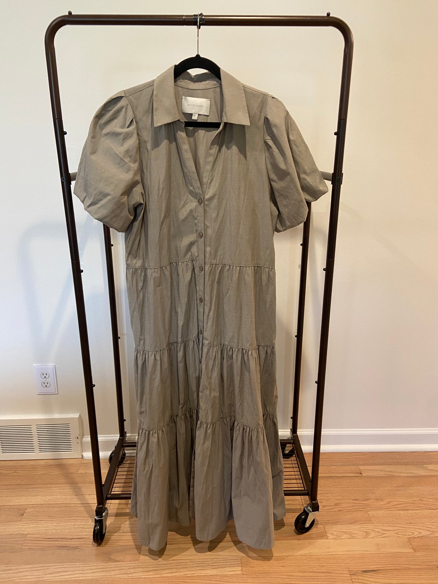 Brochu Walker Havana Midi Dress in Terra size L