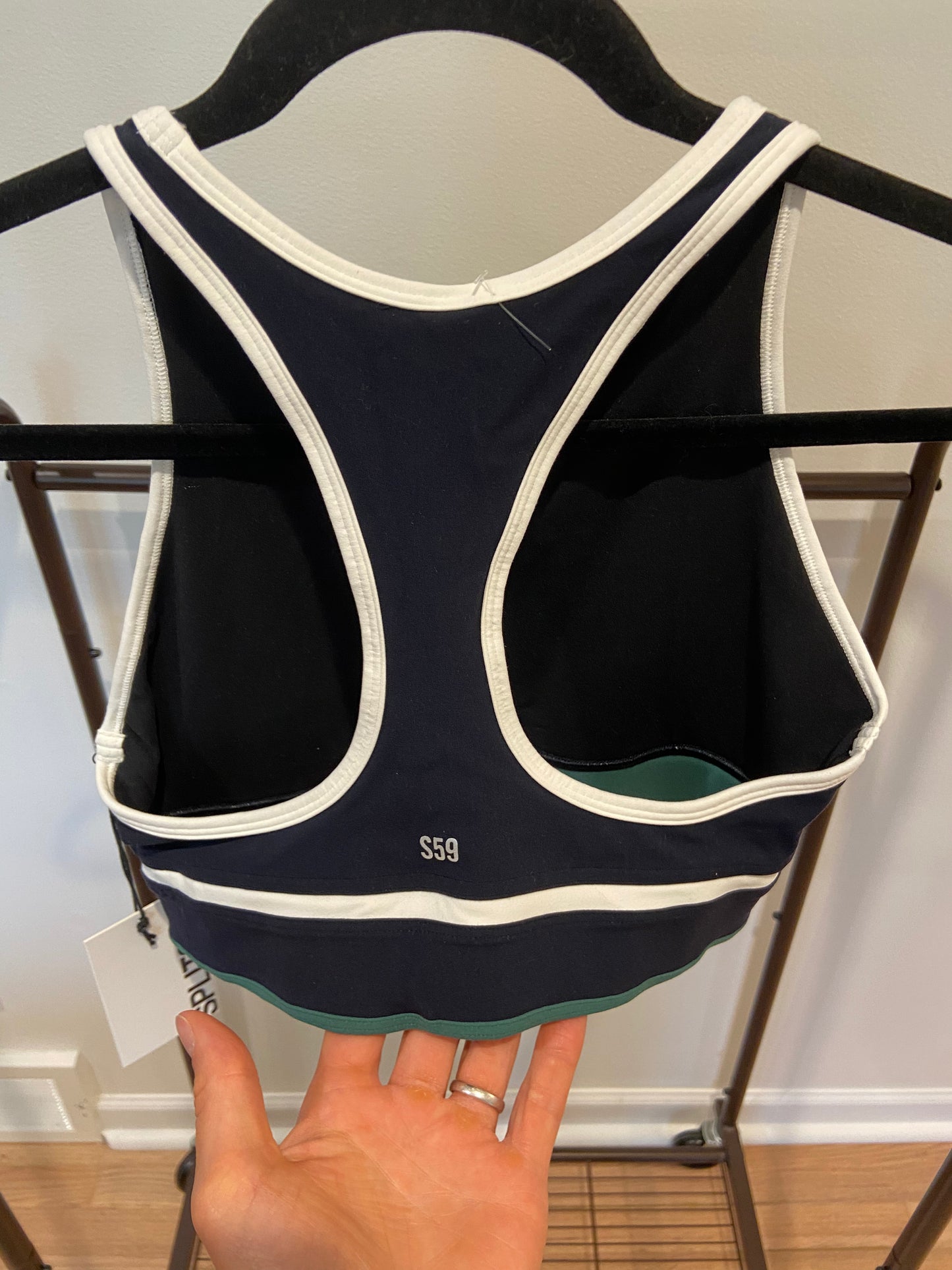 Splits 59 Layla Airweight Bra Indigo Blue size S