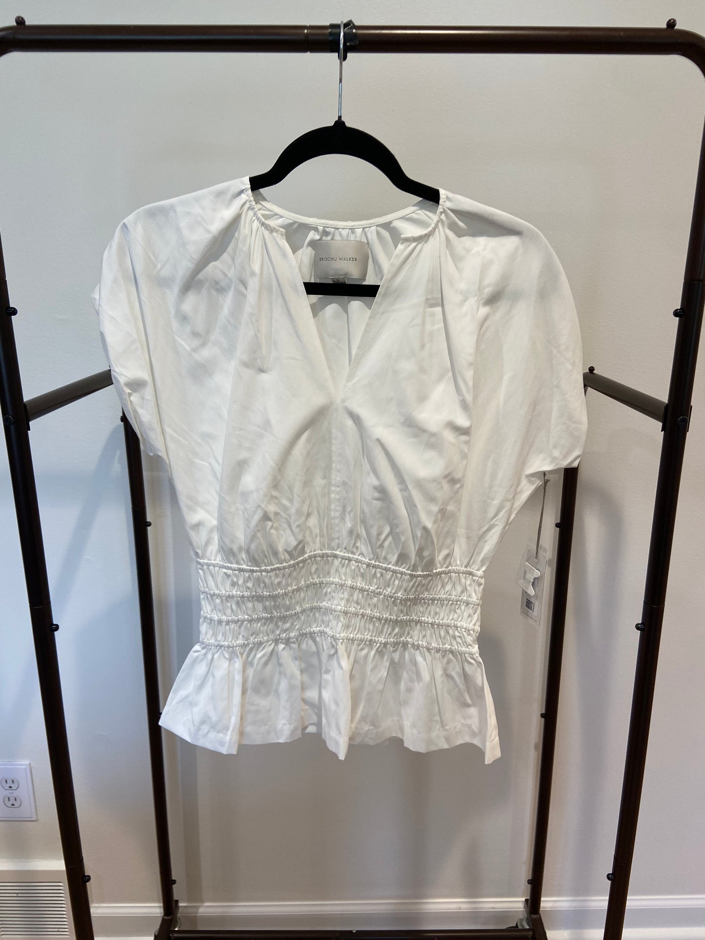Brochu Walker The Mina Top in Ivory size S
