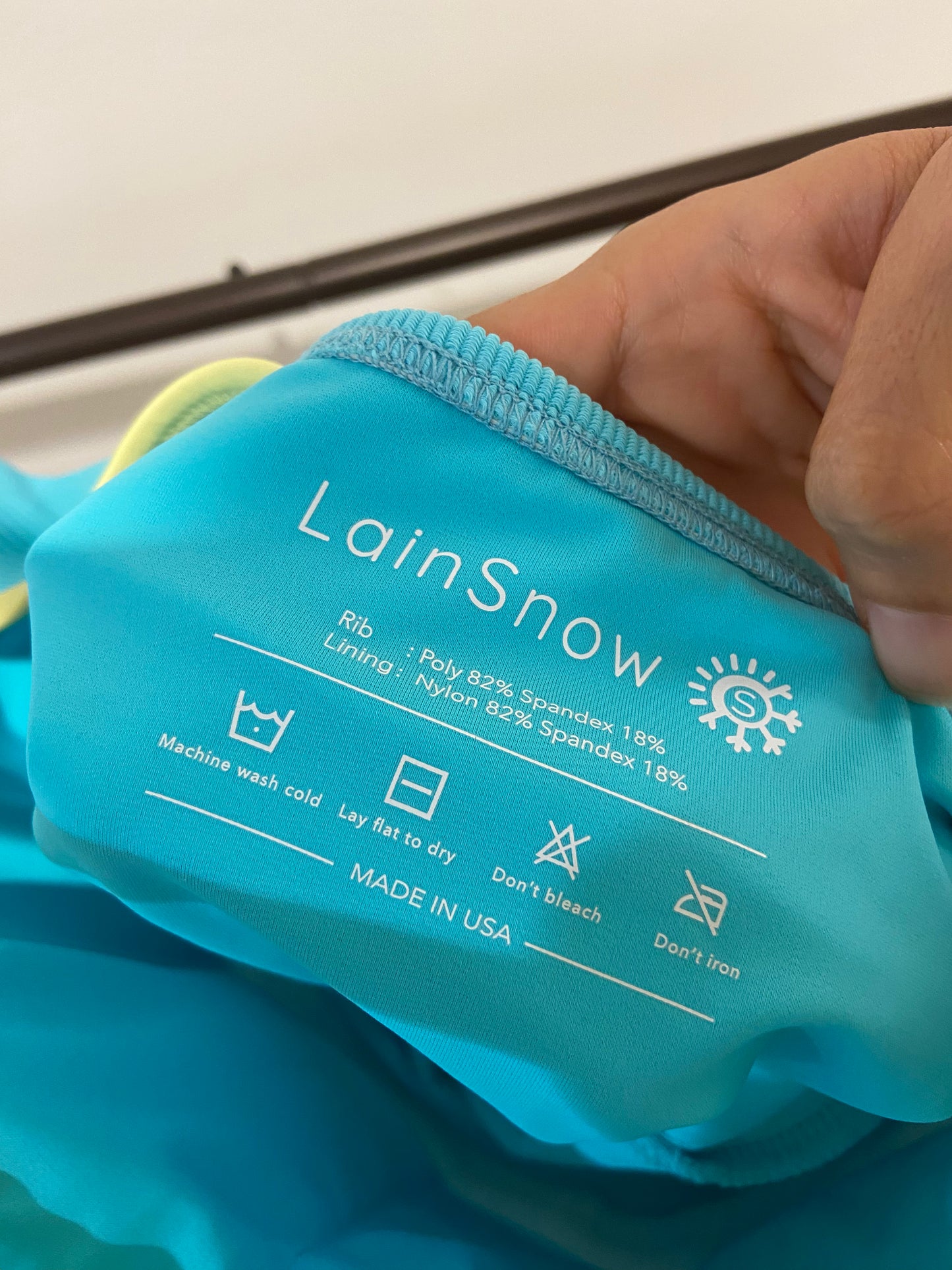 Lainsnow Ocean Isle One Piece Swimsuit size S