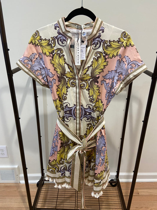 Alice + Olivia Lucy Mini Shirt Dress size 8