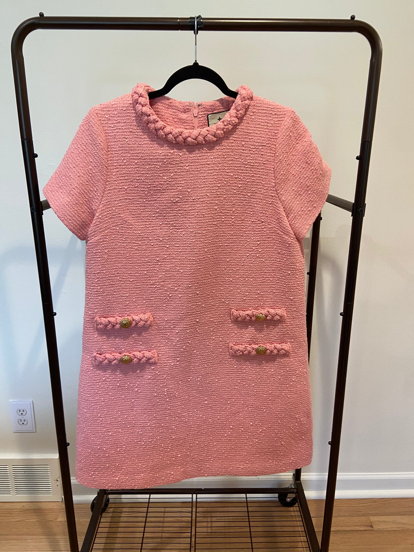 Tuckernuck Tweed Pink Jackie Dress size L