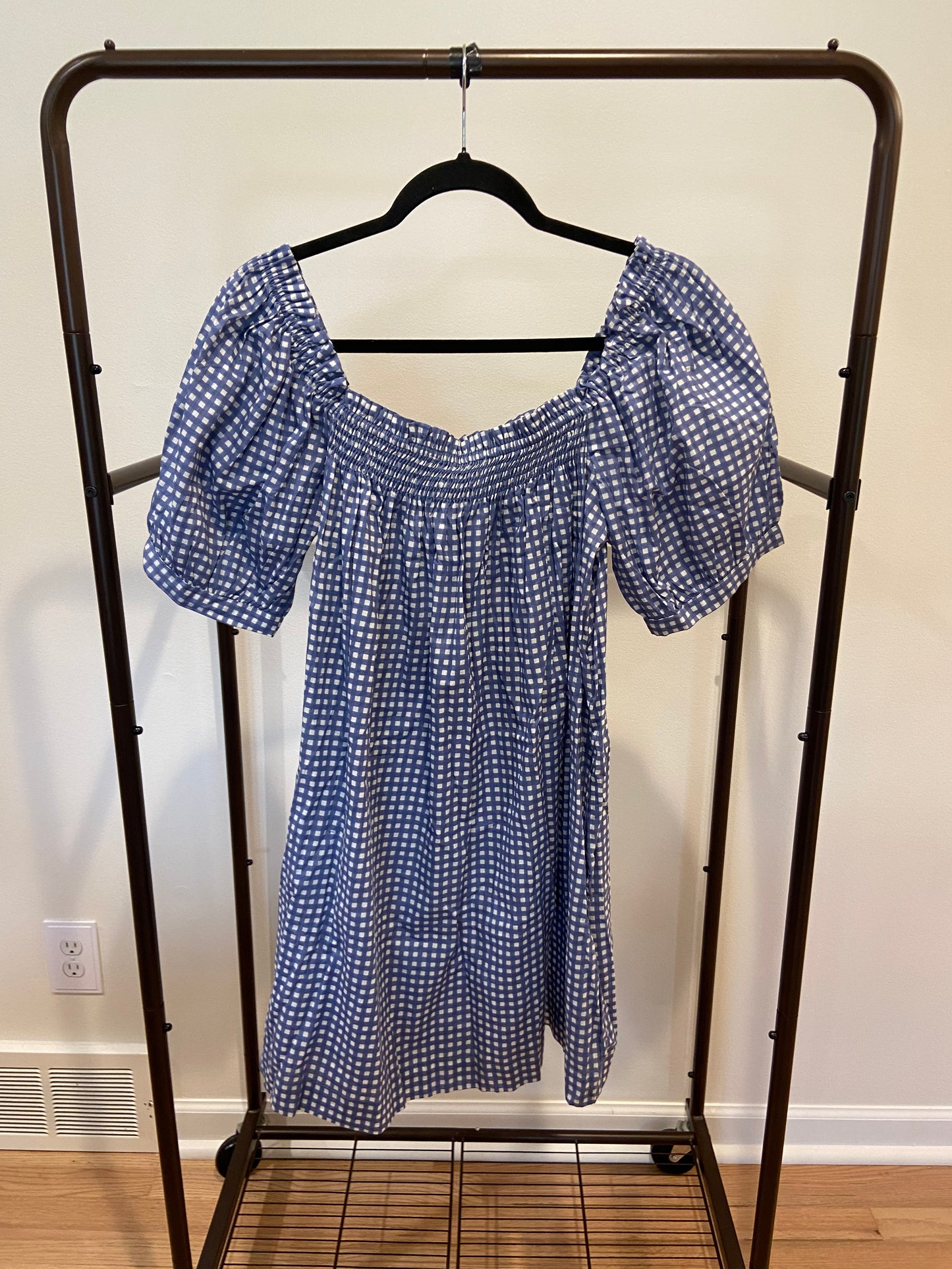 Darling The Sweet and Short Dress Set Blue Gingham size L