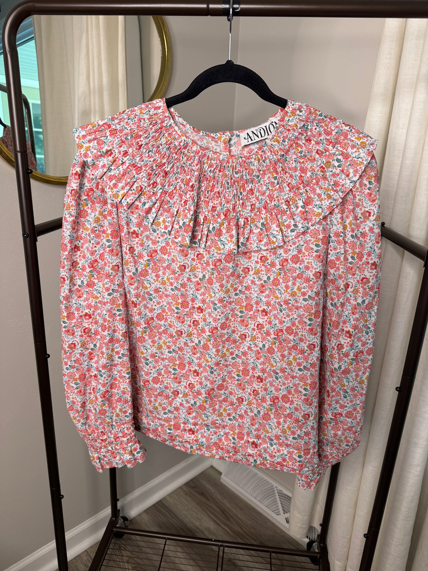 Andion Smocked Blouse size M