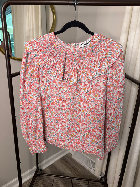 Andion Smocked Blouse size M