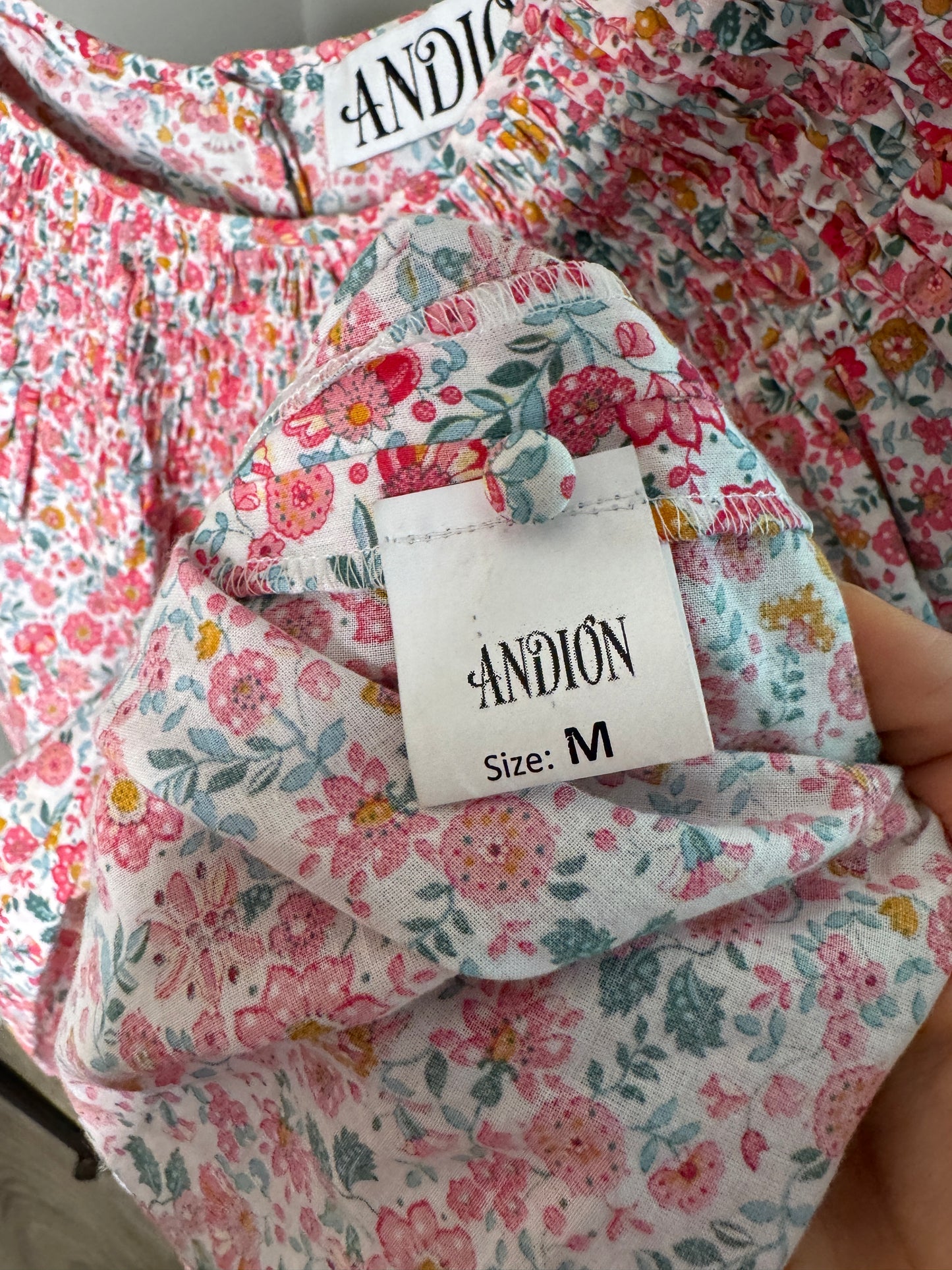 Andion Smocked Blouse size M