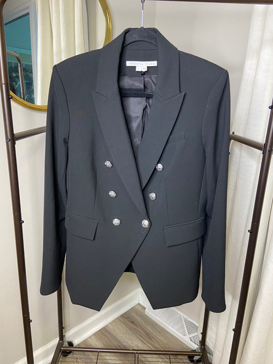 Veronica Beard Black Miller Blazer Jacket size 12