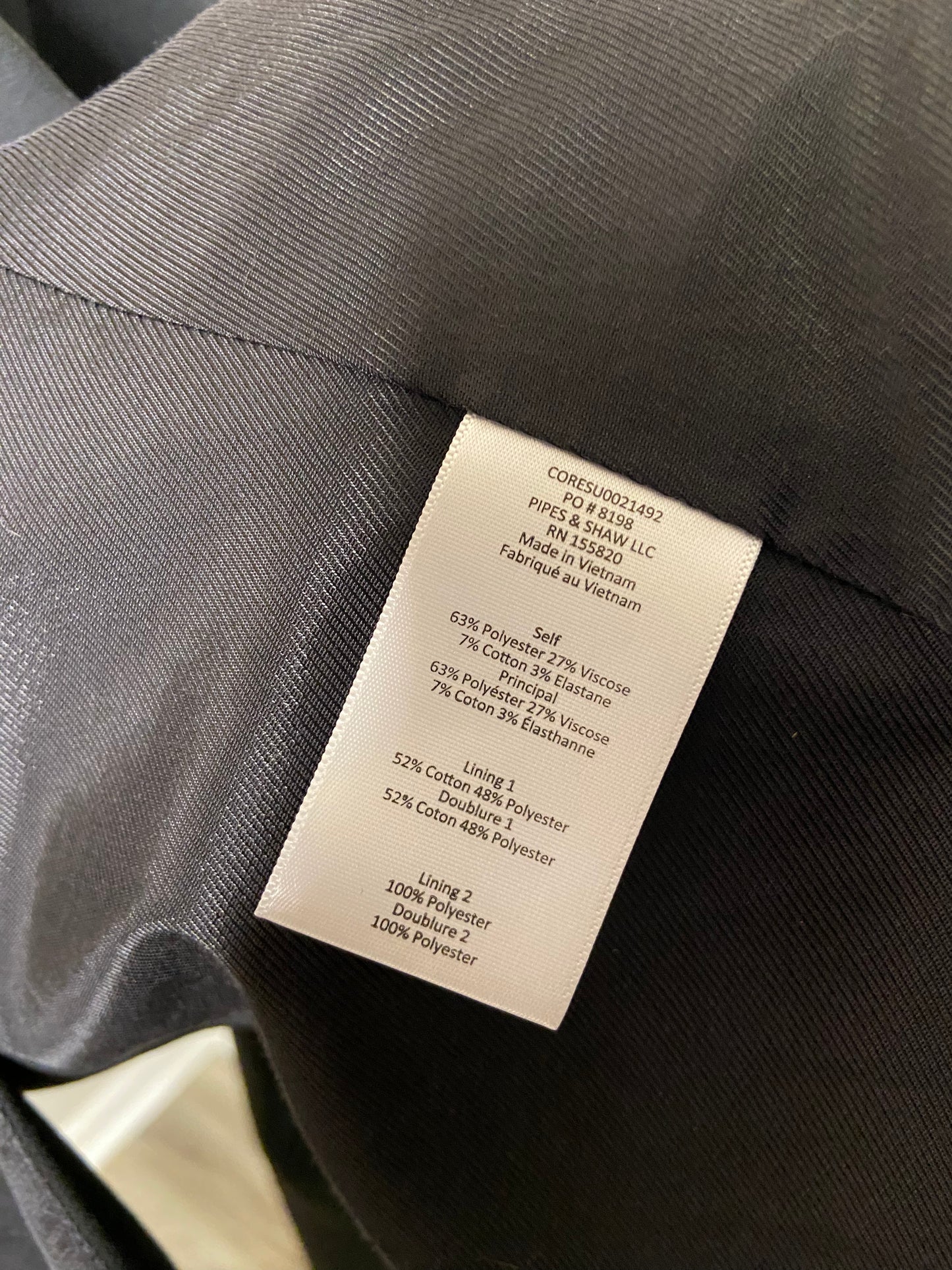 Veronica Beard Black Miller Blazer Jacket size 12