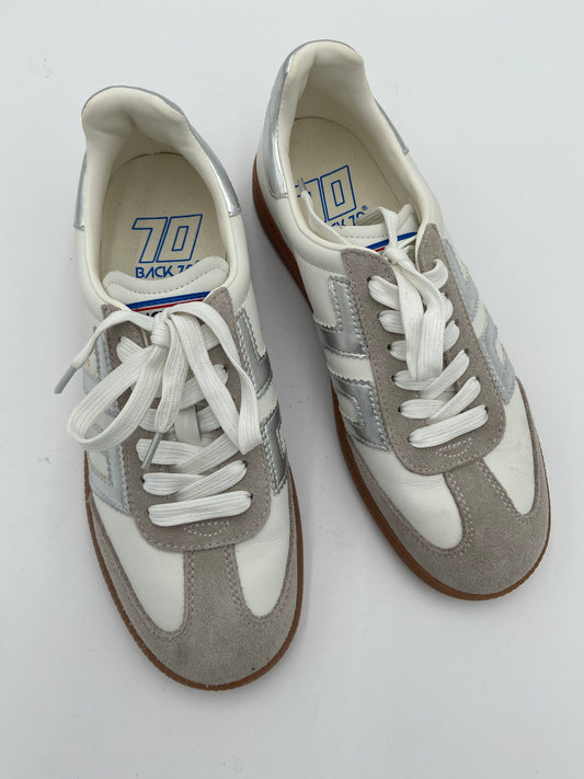 Back 70 Cloud Leather Sneakers Silver size 38