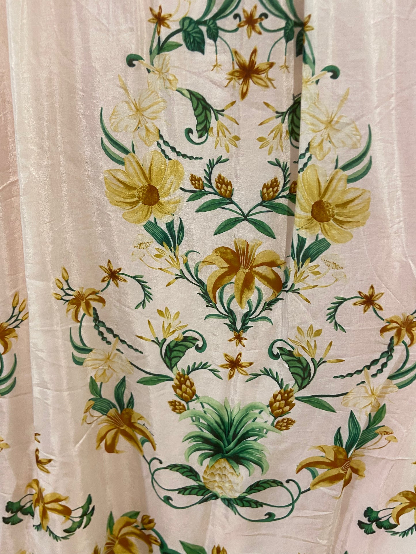 Farm Rio Botanical Beauty Laces Cup Midi Dress size XS