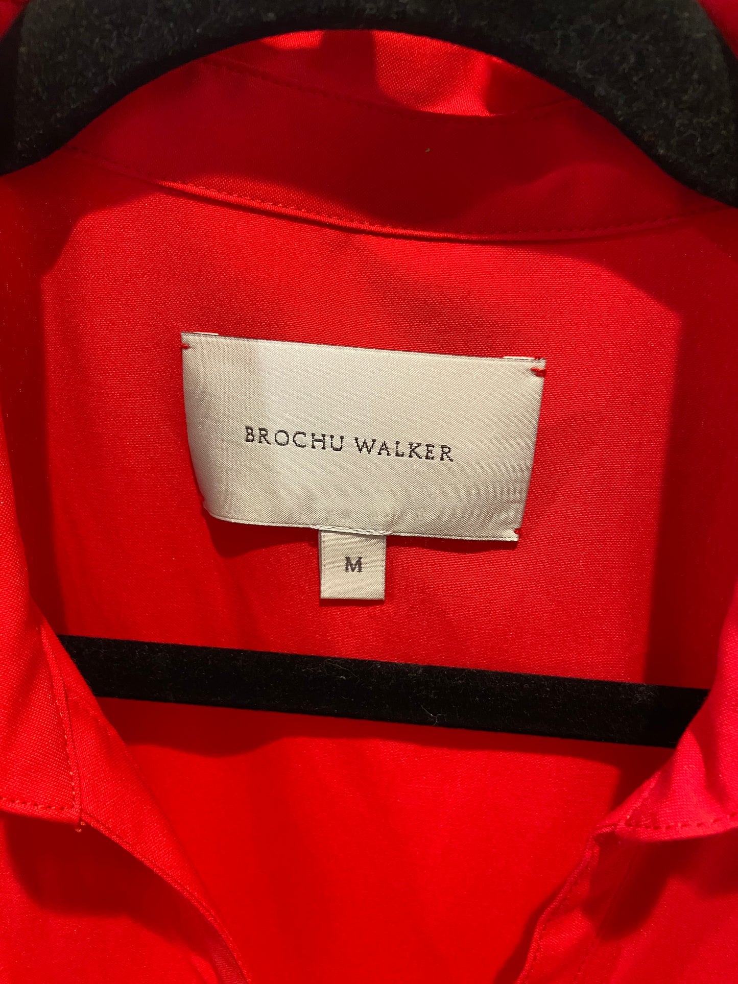 Brochu Walker Mini Havana Dress Carmine Red size M
