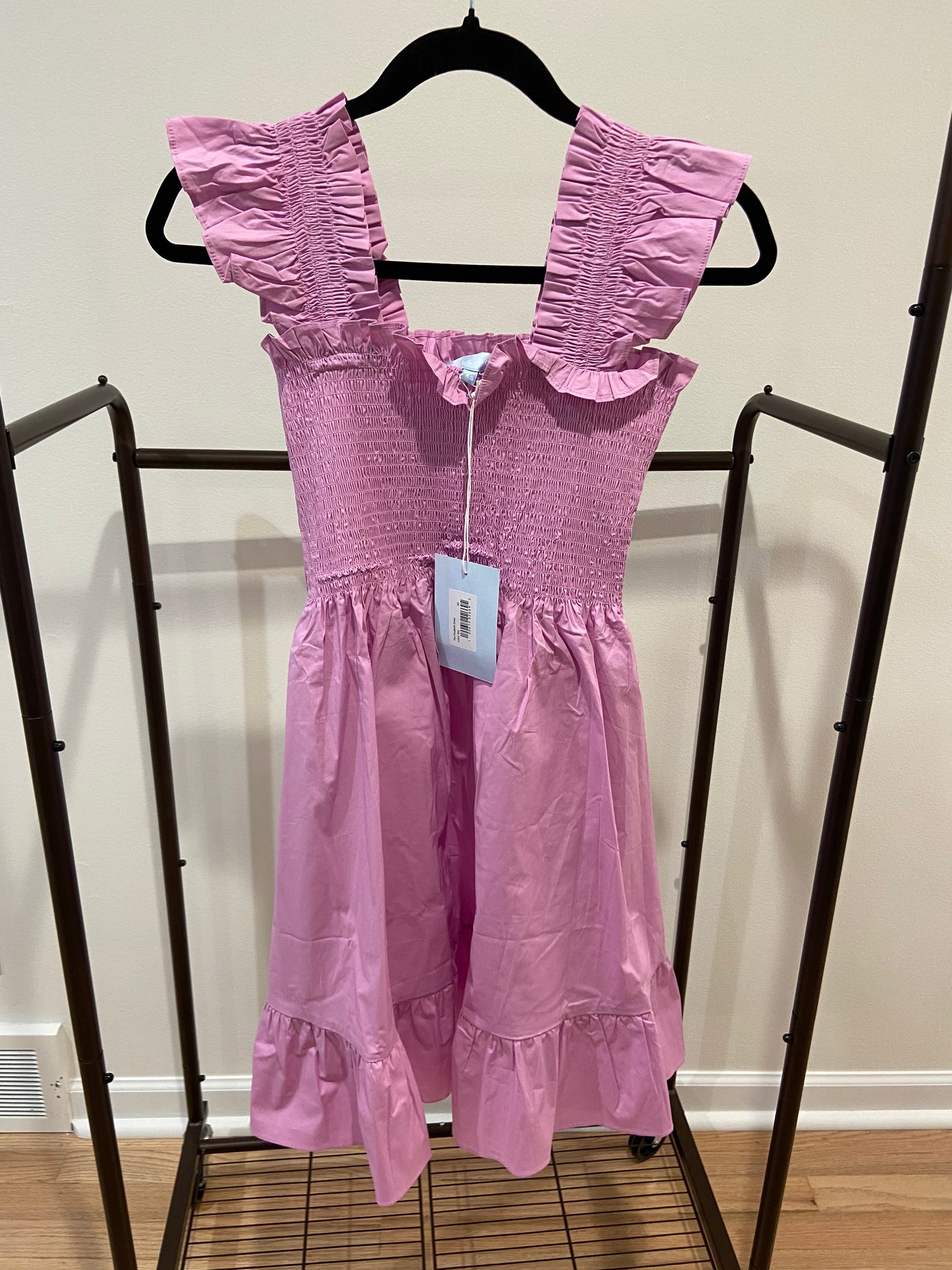 Hill House The Elizabeth Dress Lilac Sky size XS