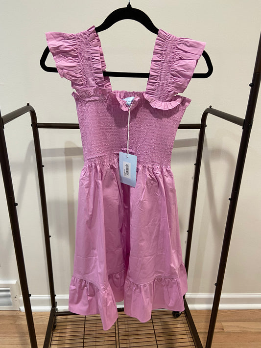 Hill House The Elizabeth Dress Lilac Sky size XS