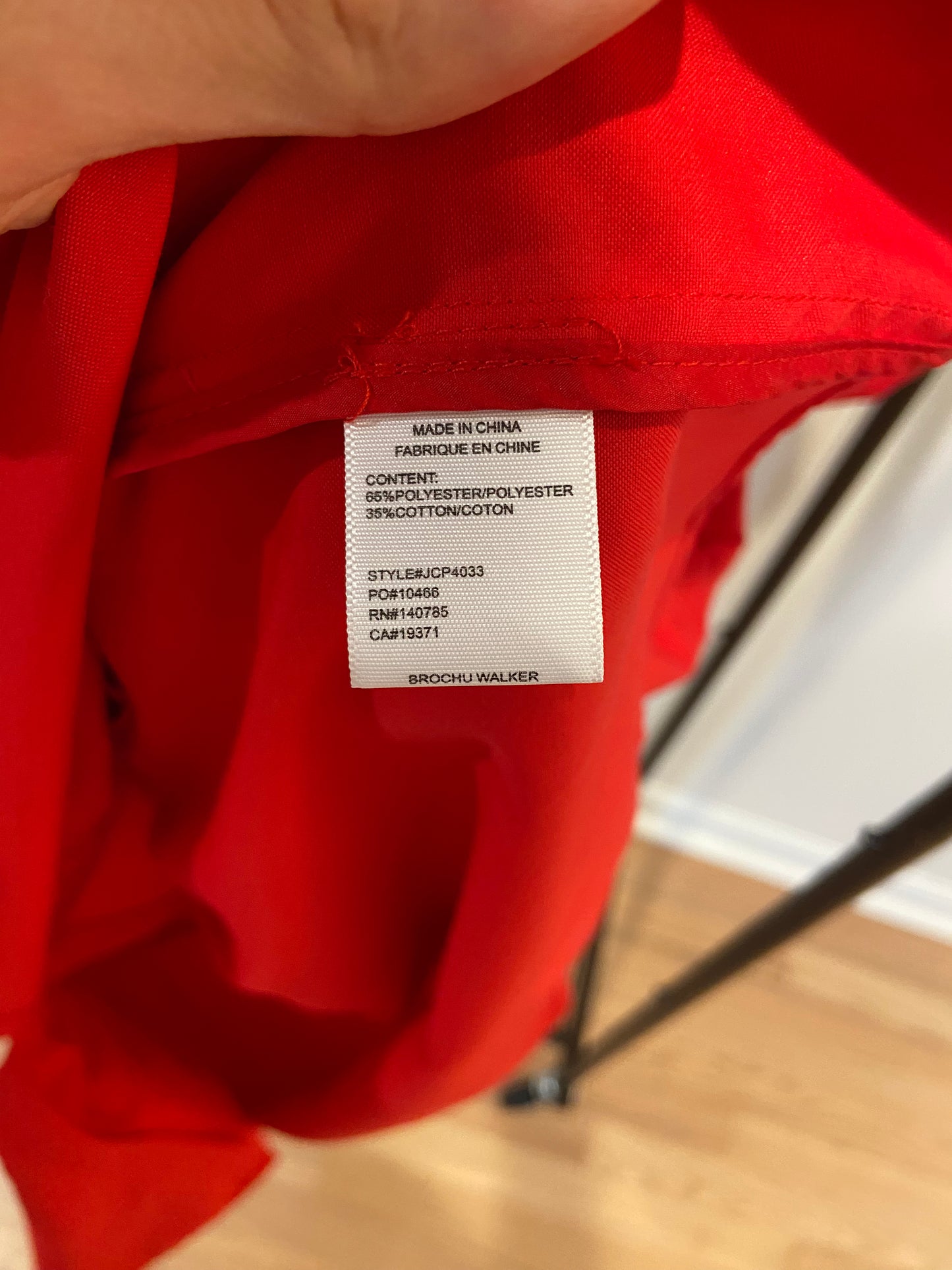 Brochu Walker Mini Havana Dress Carmine Red size M