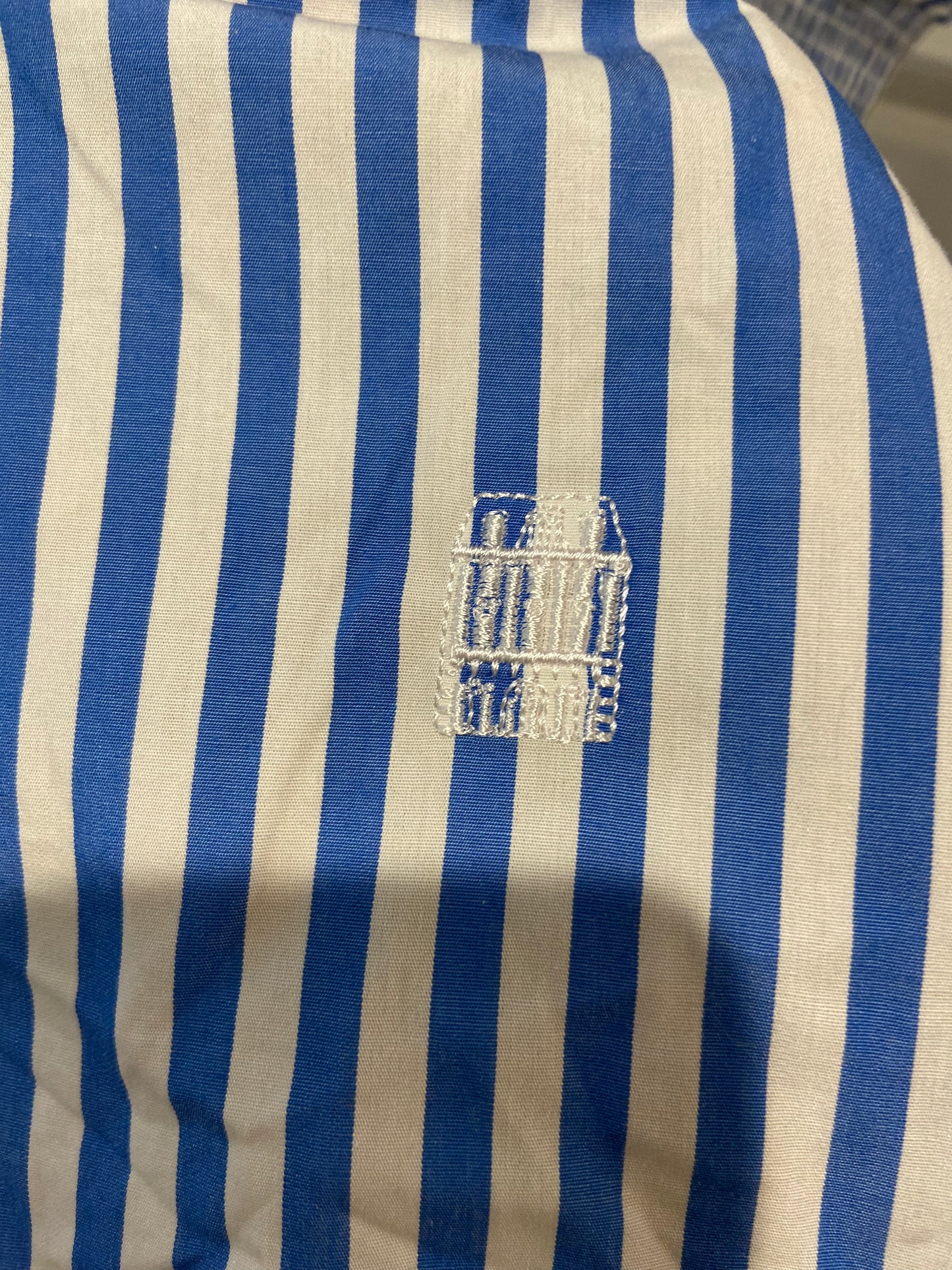 Hill House The Ellie Nap Dress Navy Stripe size XS
