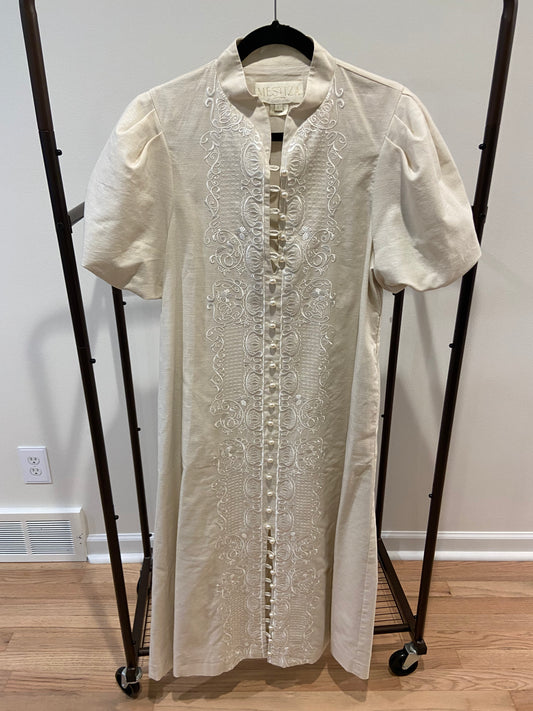 Mestiza Eliana Barong Midi Dress size L