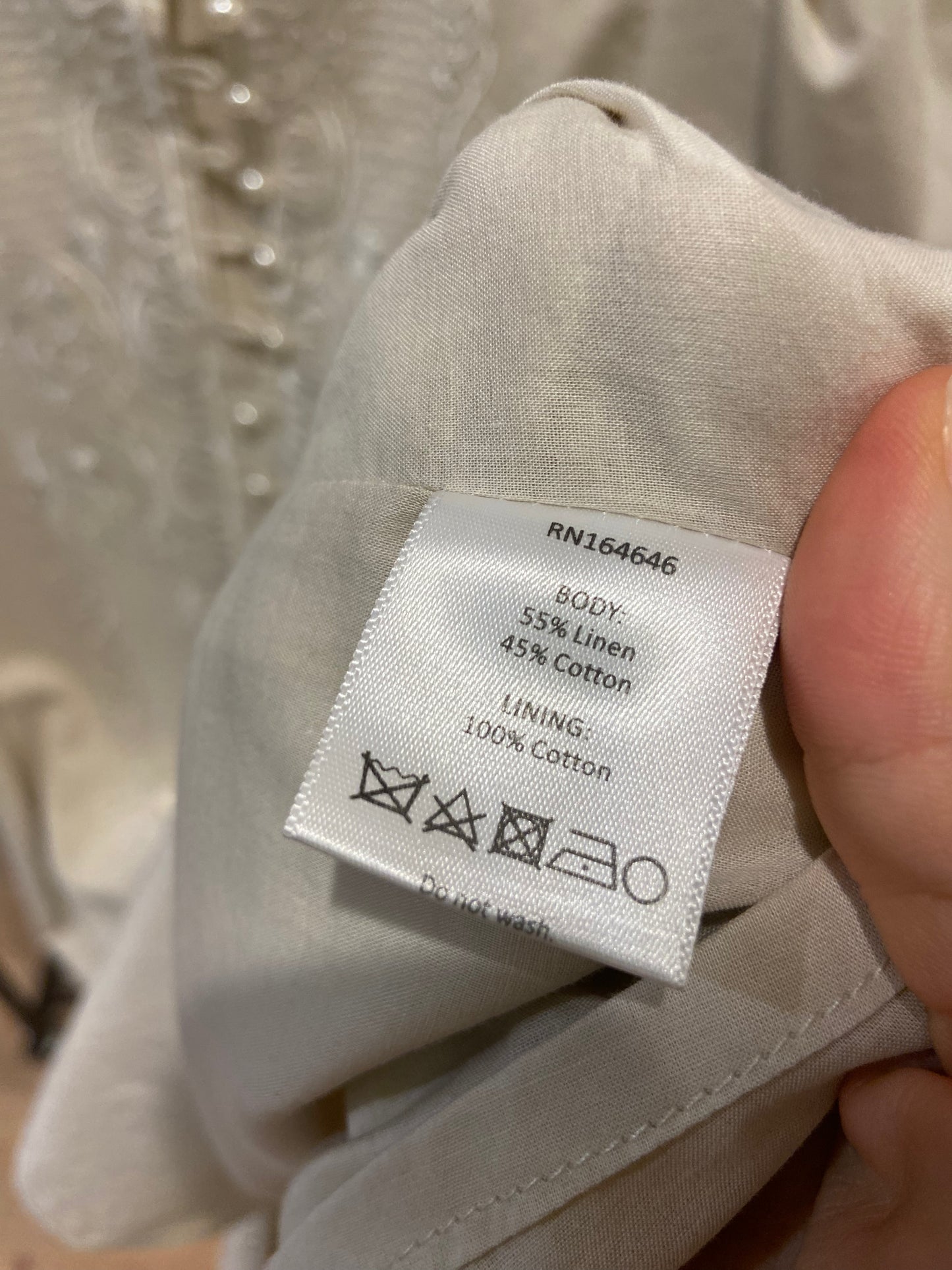 Mestiza Eliana Barong Midi Dress size L