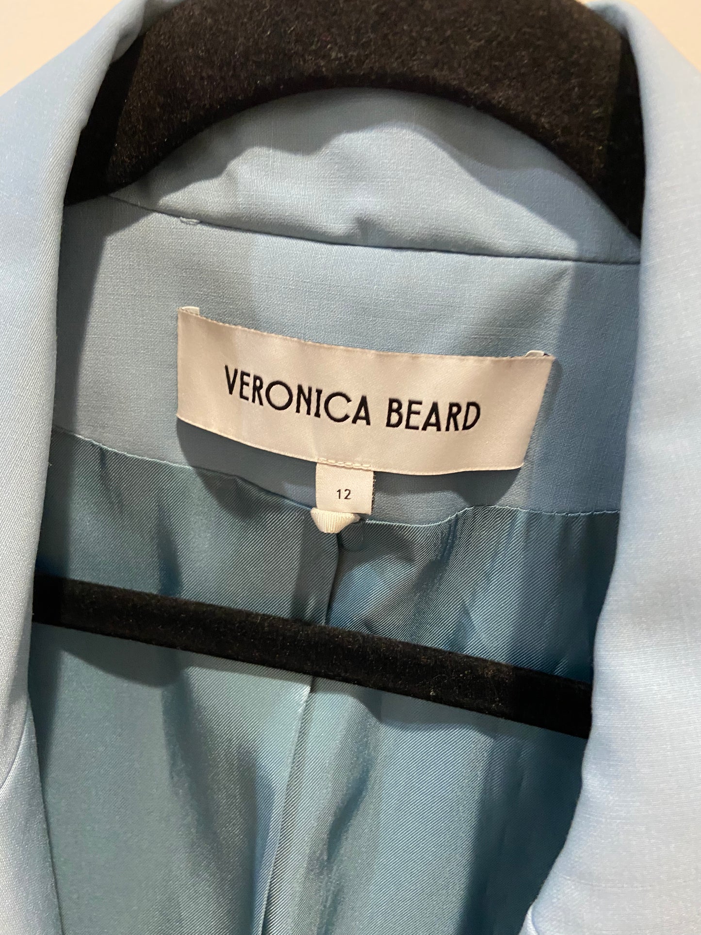 Veronica Beard Beacon Dickey Jacket in Sea Glass size 12