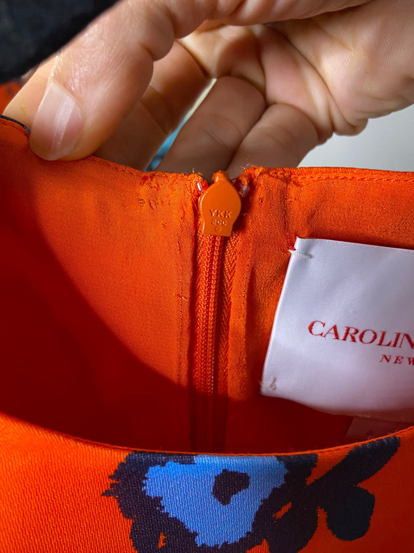 Carolina Herrera Silk Cocktail Dress size 6