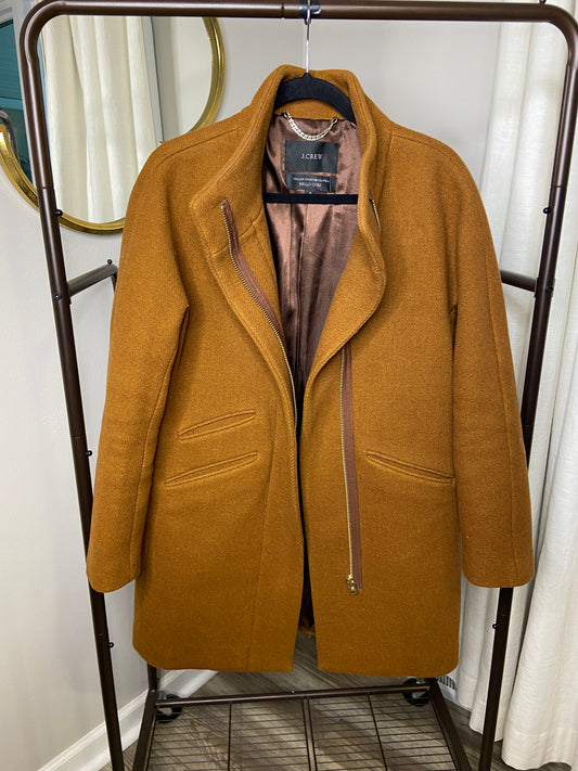 J. Crew Lodge Coat in Italian Stadium Cloth size 8