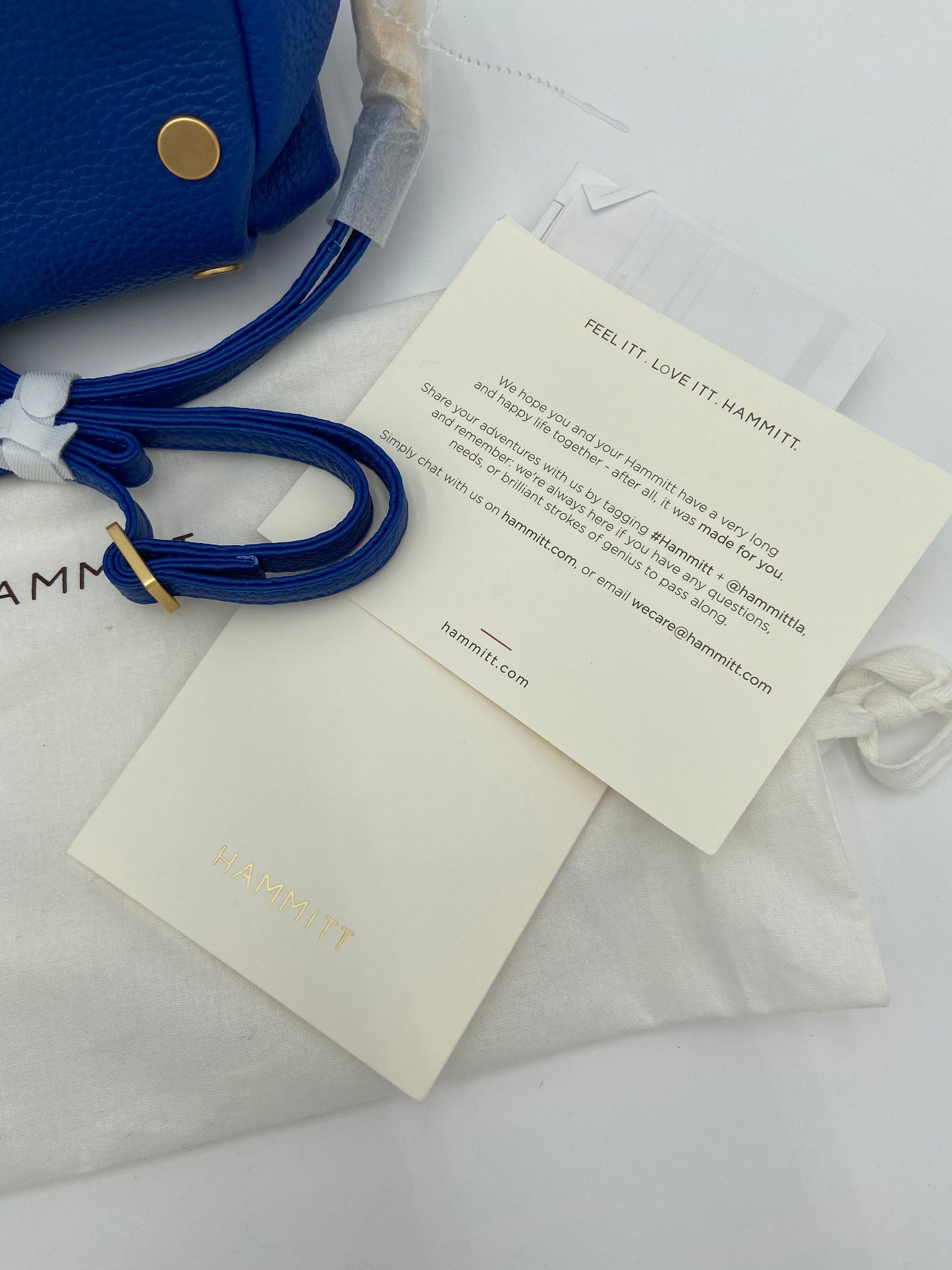 Hammitt Daniel Crossbody Clutch Small Avenue Blue