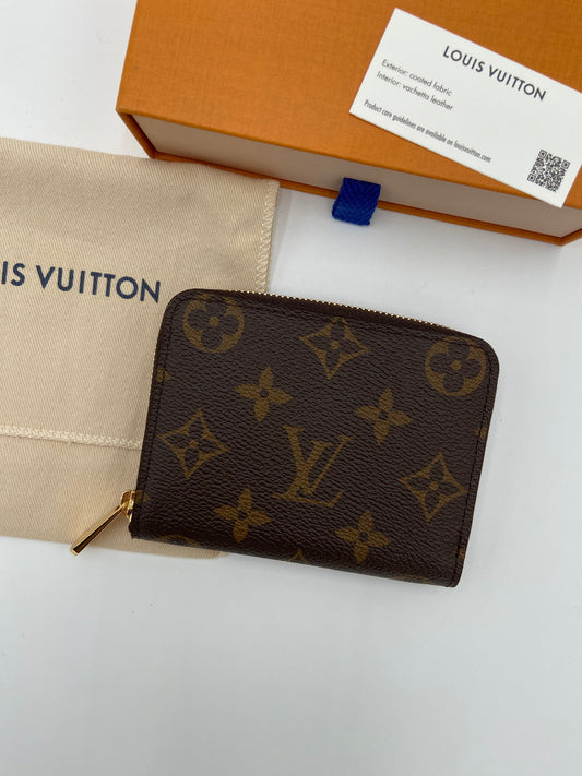 Louis Vuitton Zippy Coin Purse Wallet Monogram