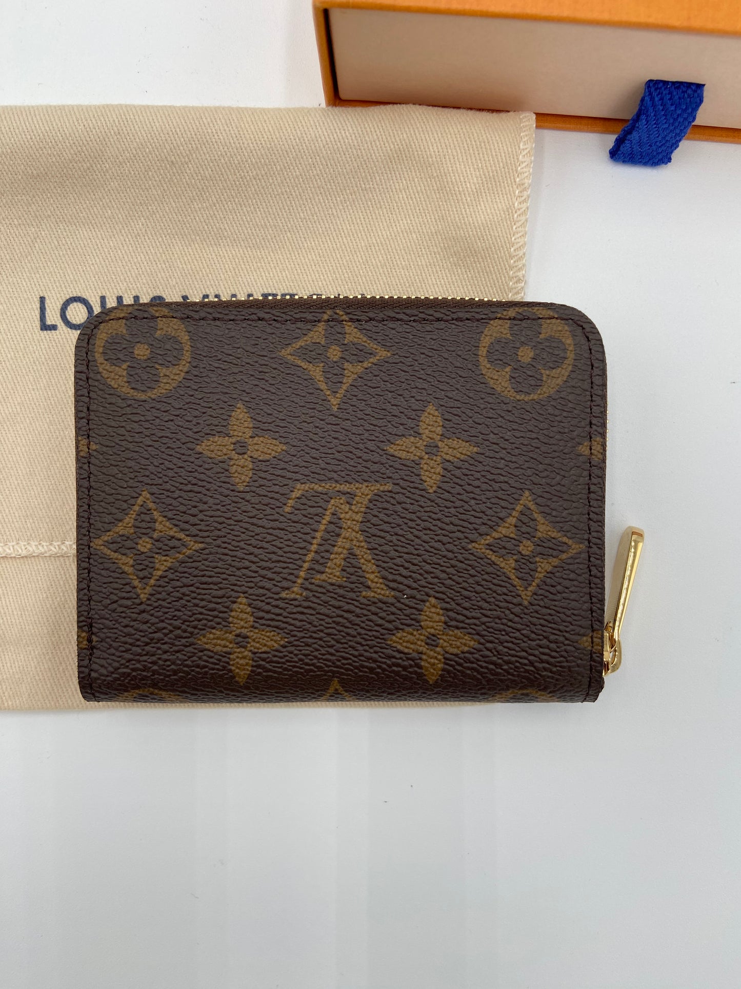 Louis Vuitton Zippy Coin Purse Wallet Monogram