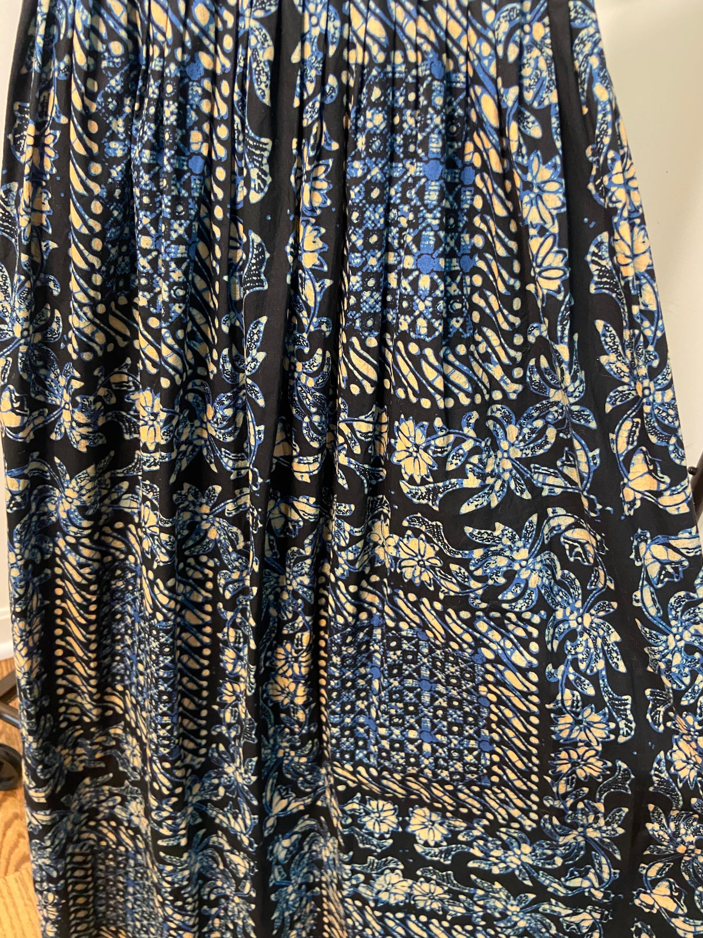 Ulla Johnson Kerani Cutout Back Midi Fit & Flare Dress Azure size 10