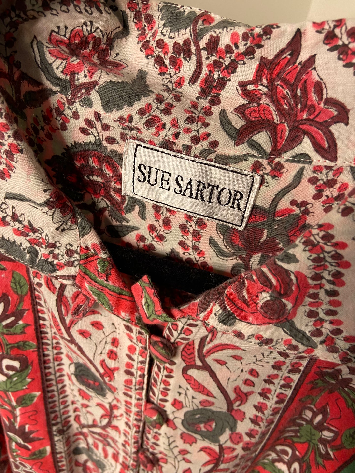Sue Sartor Mini Flounce Dress size M