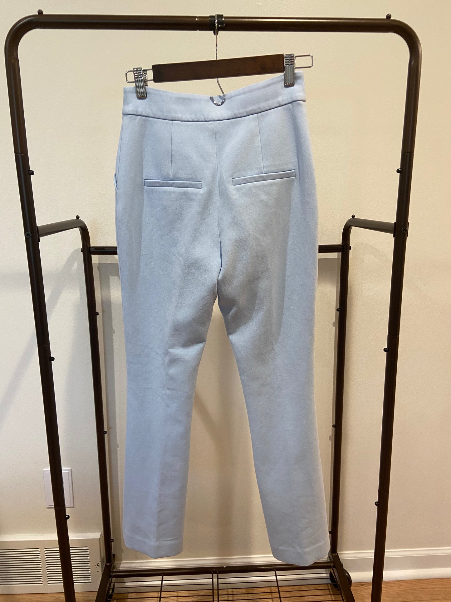 Veronica Beard Tani Ankle Flare Pleat Pants size 0