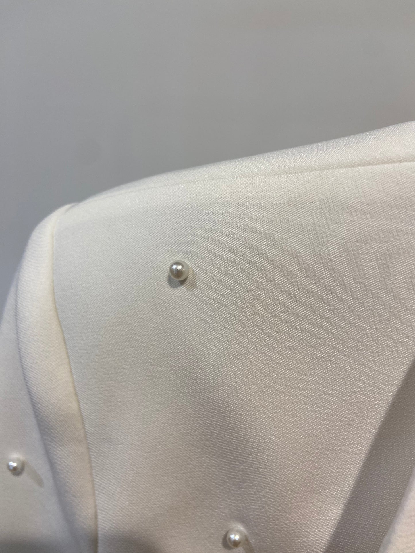 Generation Love Nadia Pearl Blazer in White size S