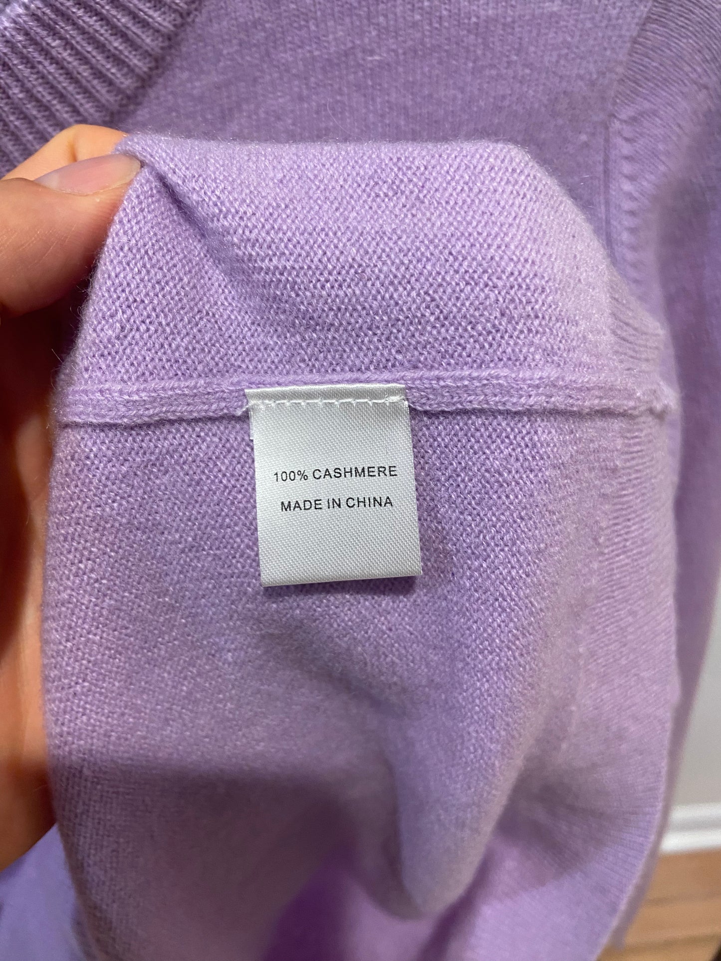 Tuckernuck Lavender Frost Cashmere Covered Button Quinn Cardigan size XS