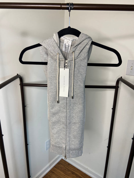 Veronica Beard Grey Hoodie Dickey size 00-14
