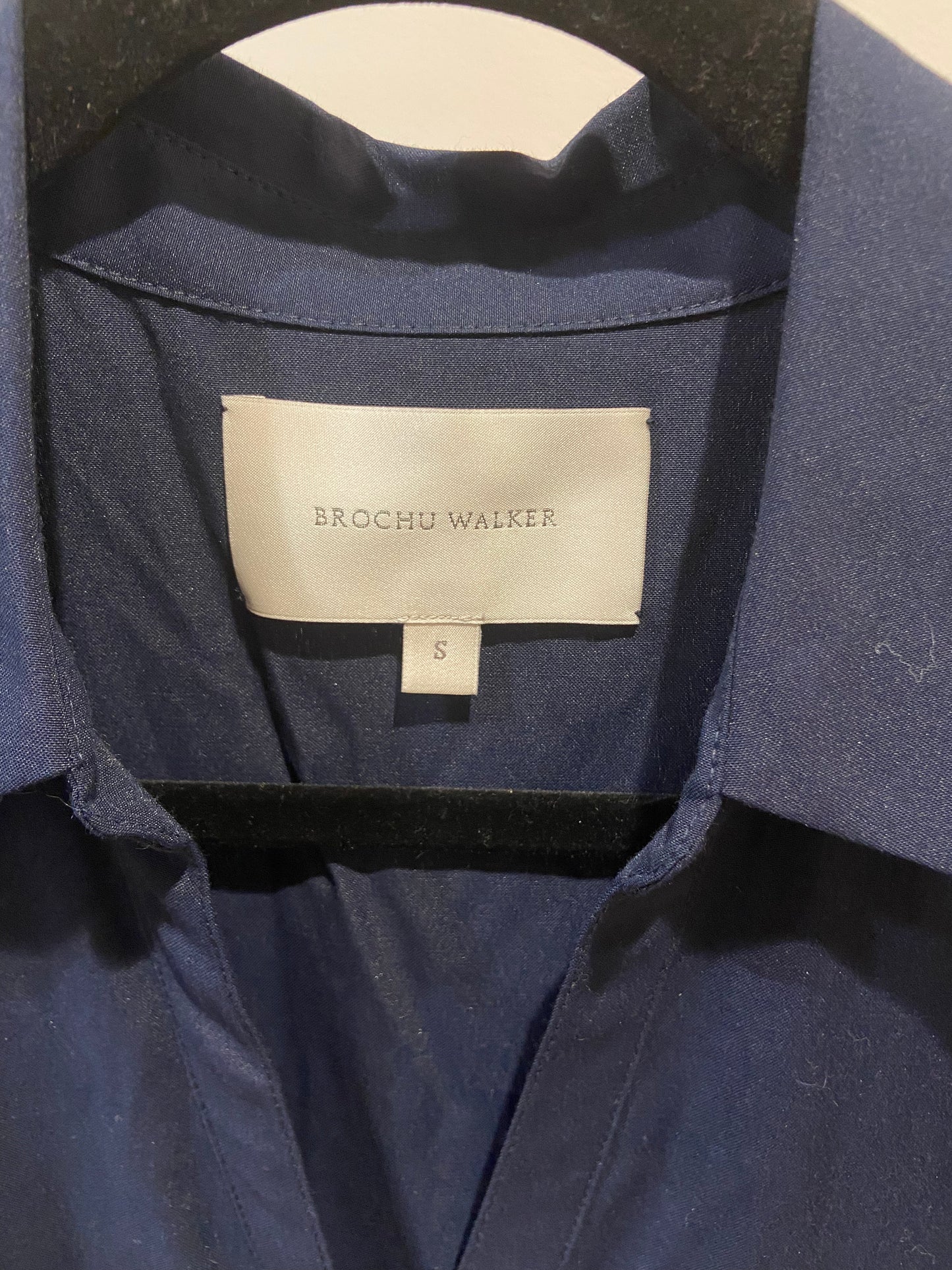 Brochu Walker Havana Midi Dress in Navy size S