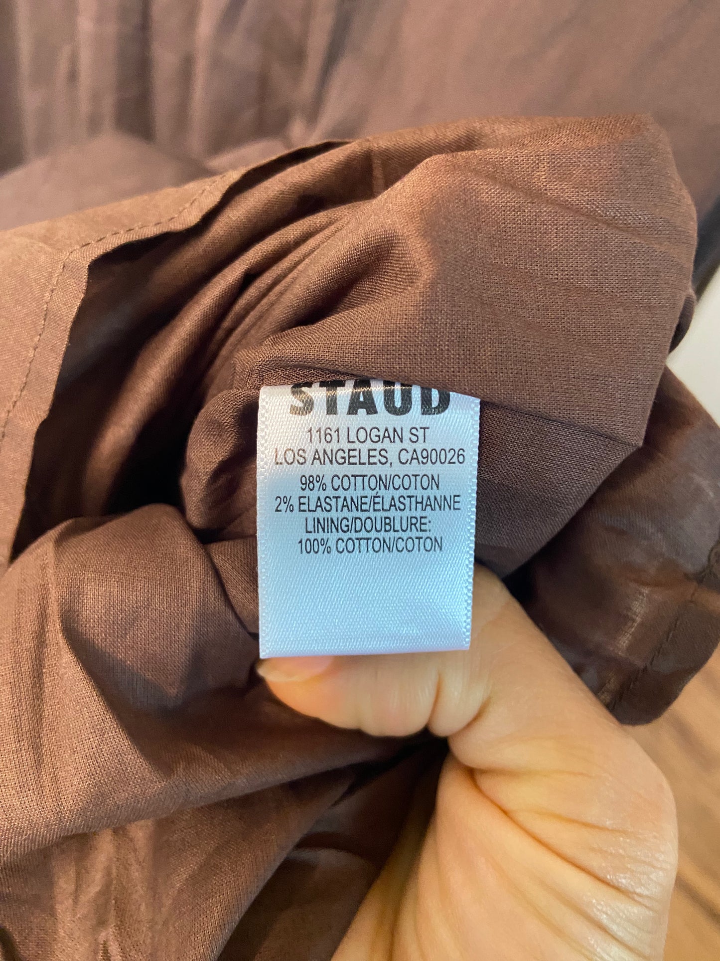 Staud Short Sleeve Wells Dress size 10