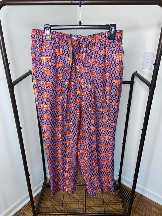 J. Crew Silk Pull On Pants size 12