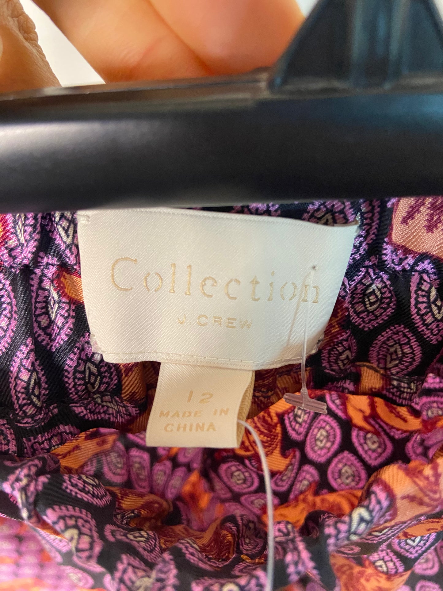 J. Crew Silk Pull On Pants size 12