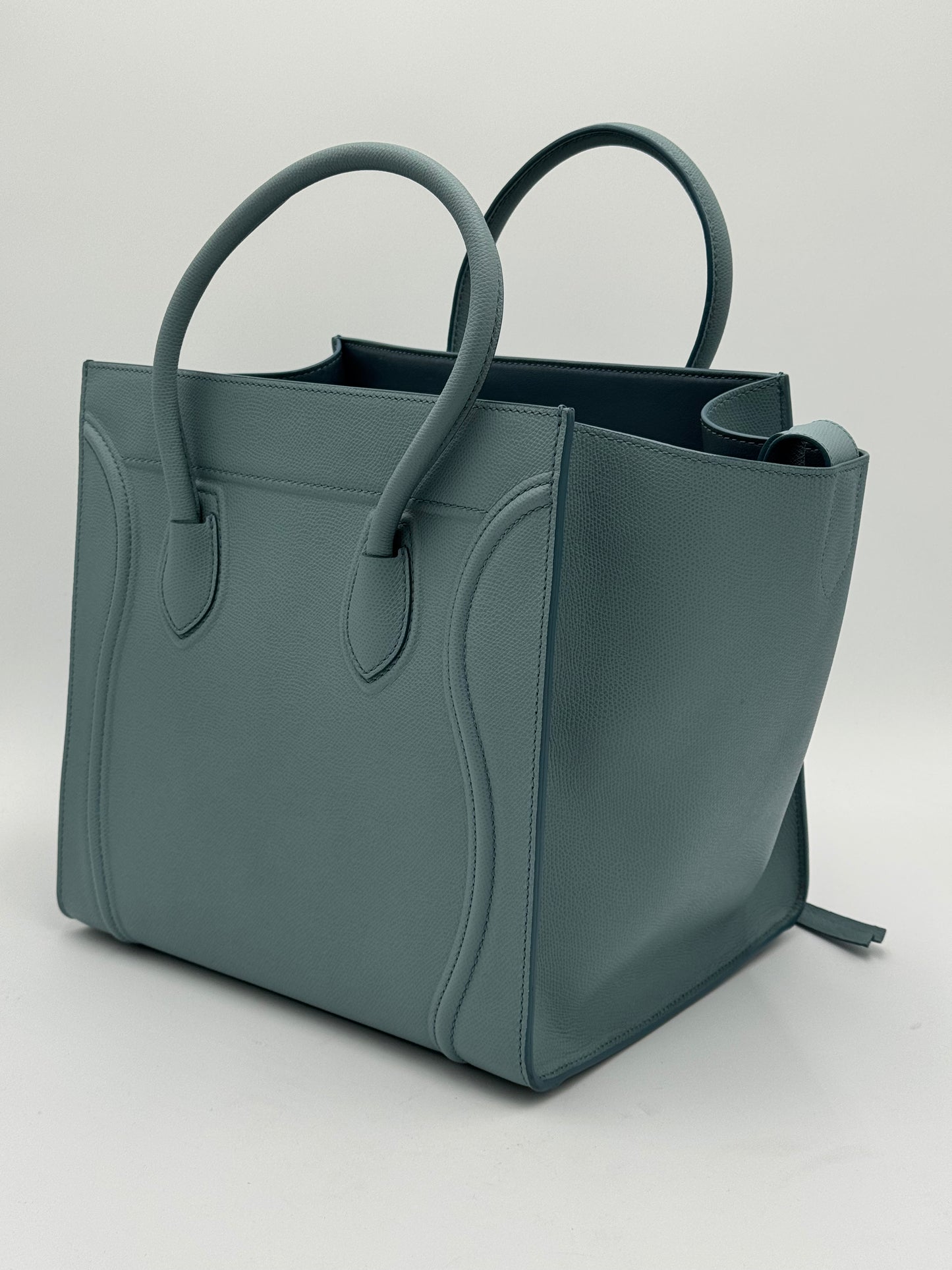 Celine Phantom Luggage Tote Bag Medium in Light Blue