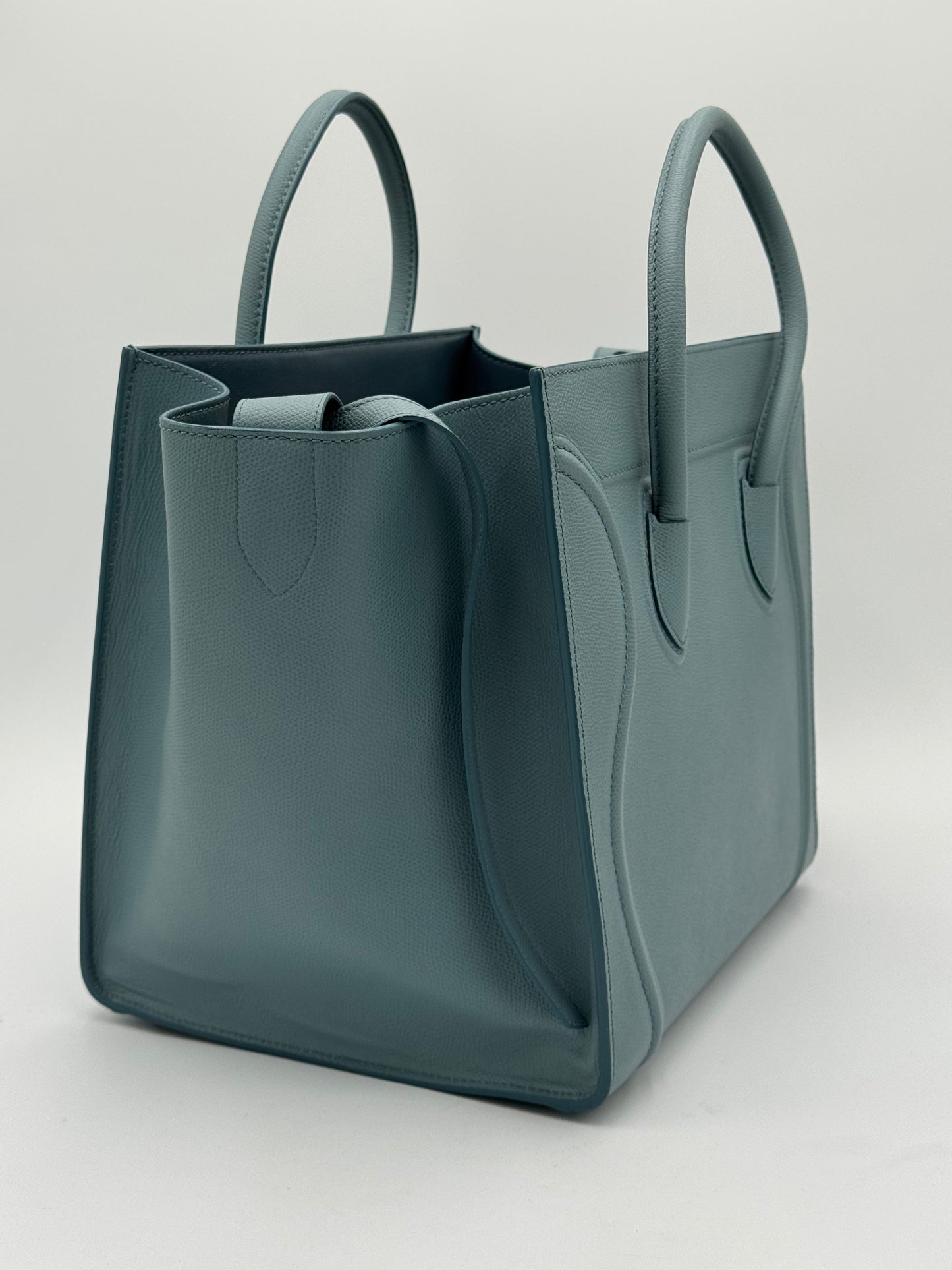 Celine Phantom Luggage Tote Bag Medium in Light Blue