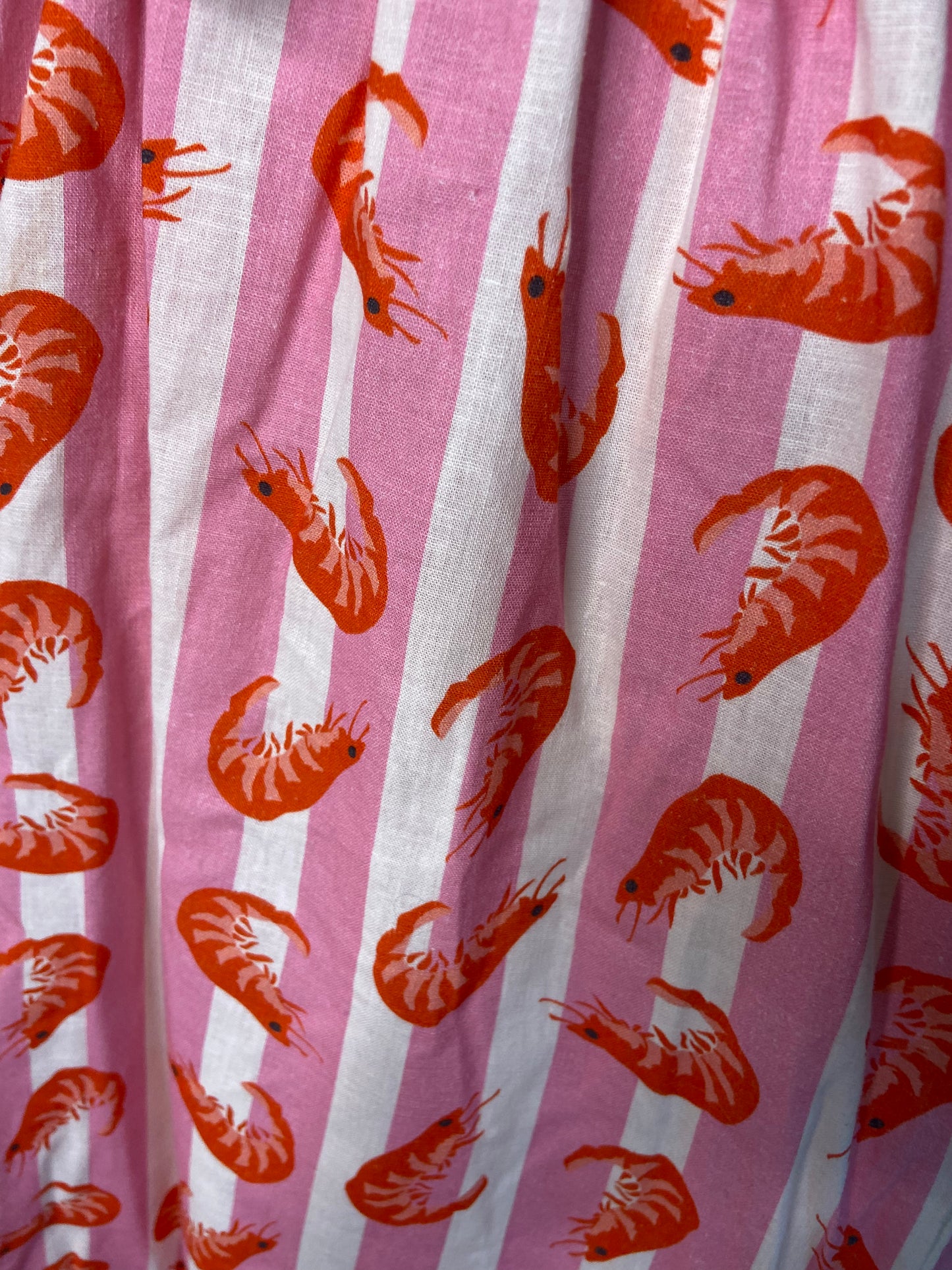 Crosby by Mollie Burch Scout Top in Shrimp Cocktail Print size XXL