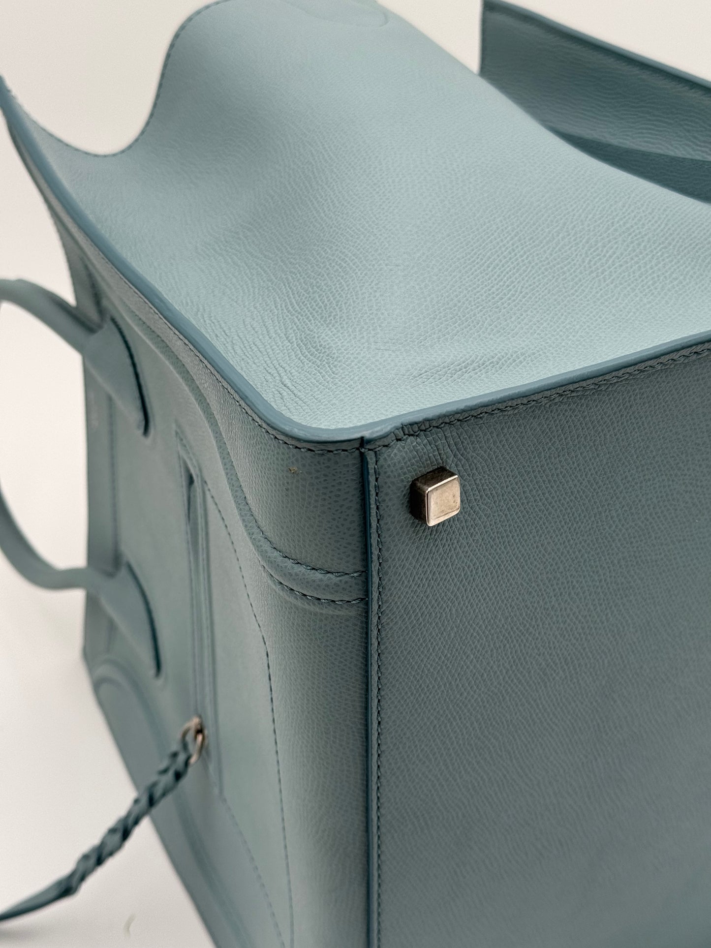 Celine Phantom Luggage Tote Bag Medium in Light Blue